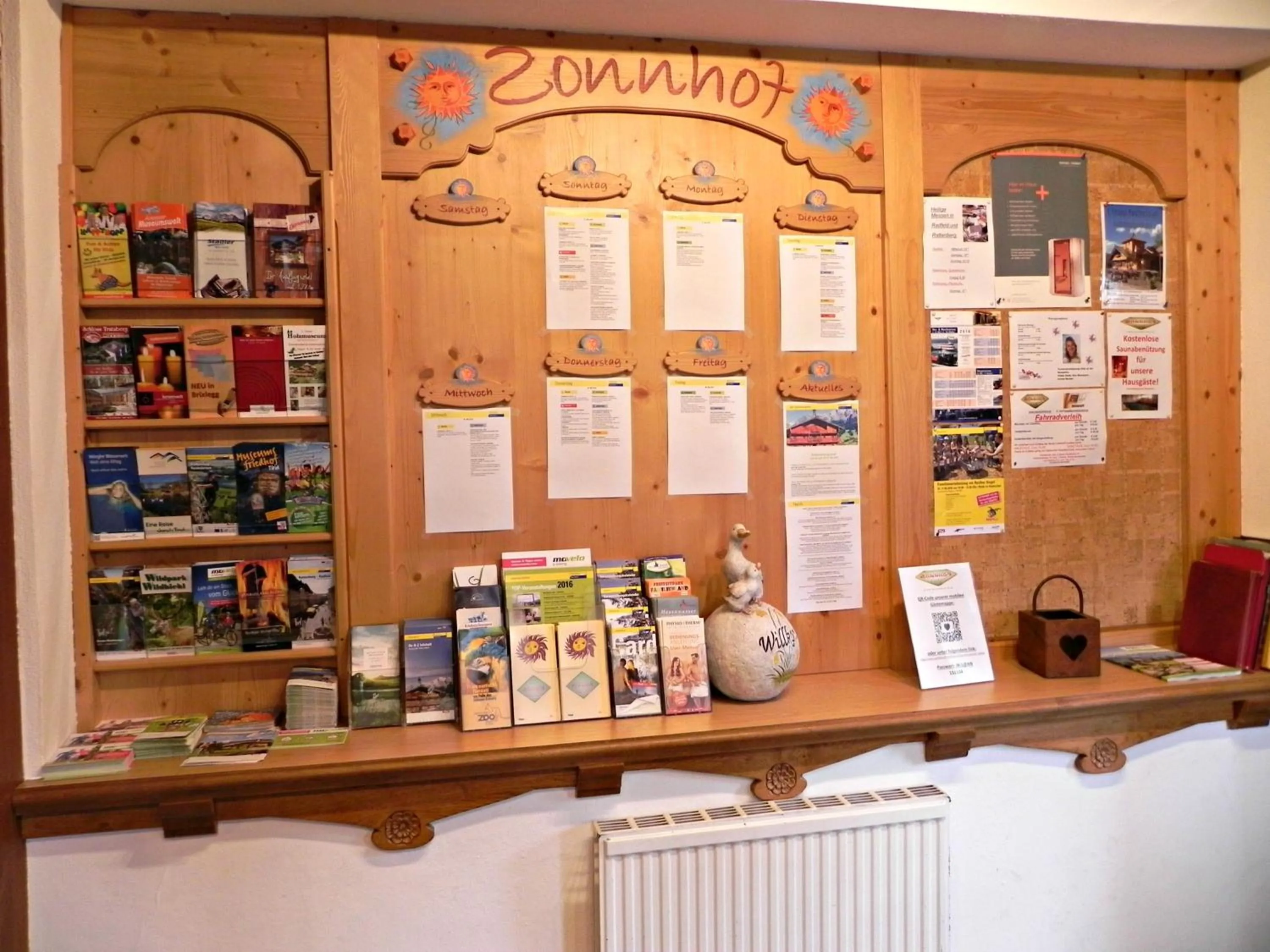 Decorative detail in Hotel-Restaurant Sonnhof