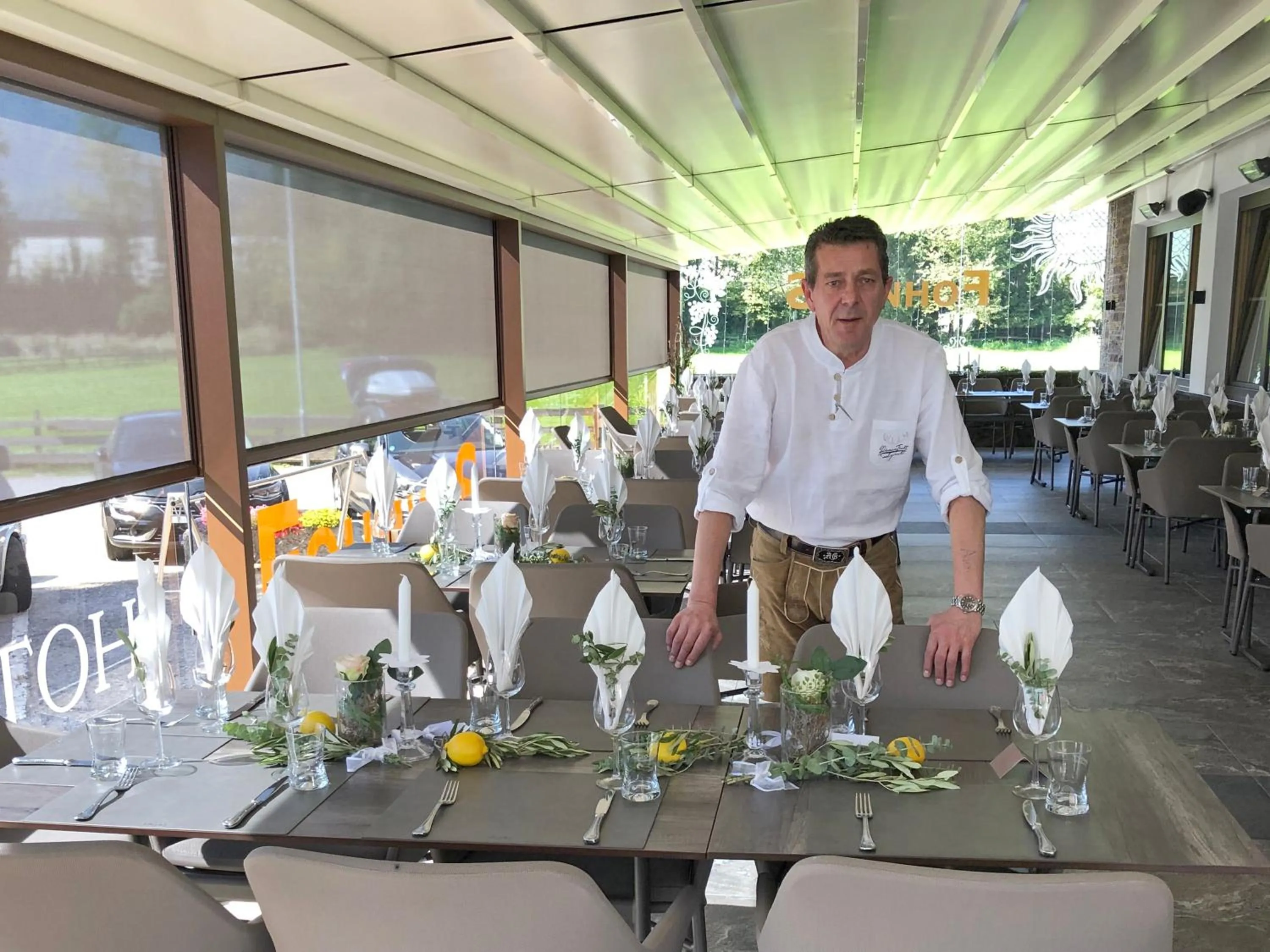 Balcony/Terrace in Hotel-Restaurant Sonnhof