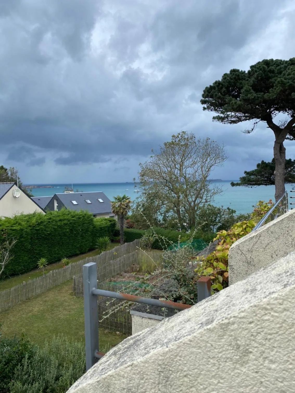 Sea view in Villa Les Hydrangéas