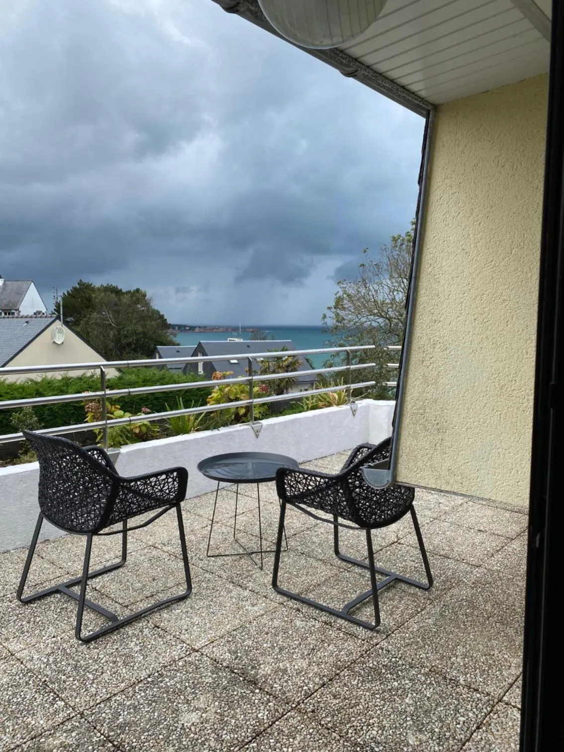 Sea view in Villa Les Hydrangéas