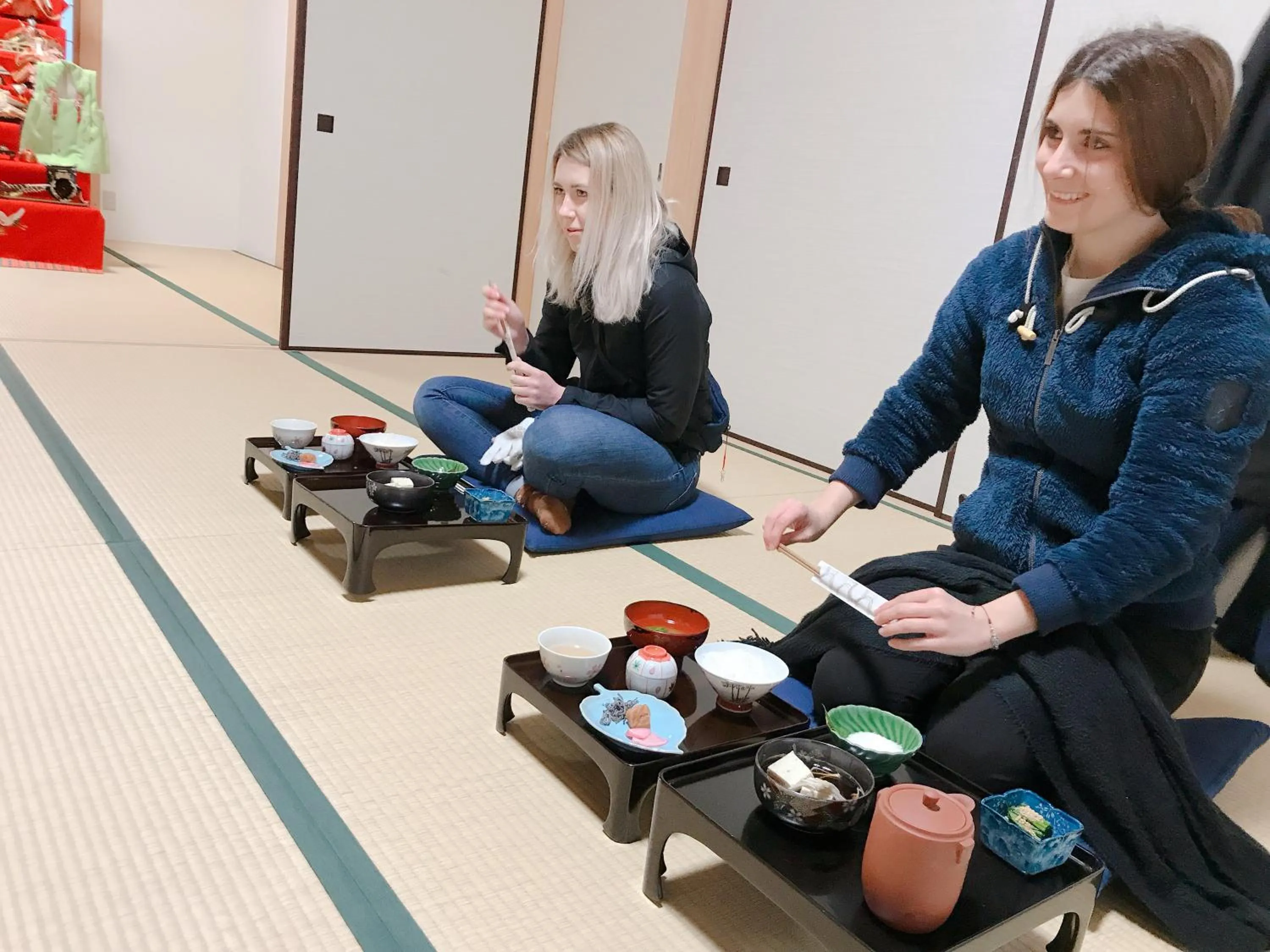 Breakfast in Aki Kokubunji Shukubou
