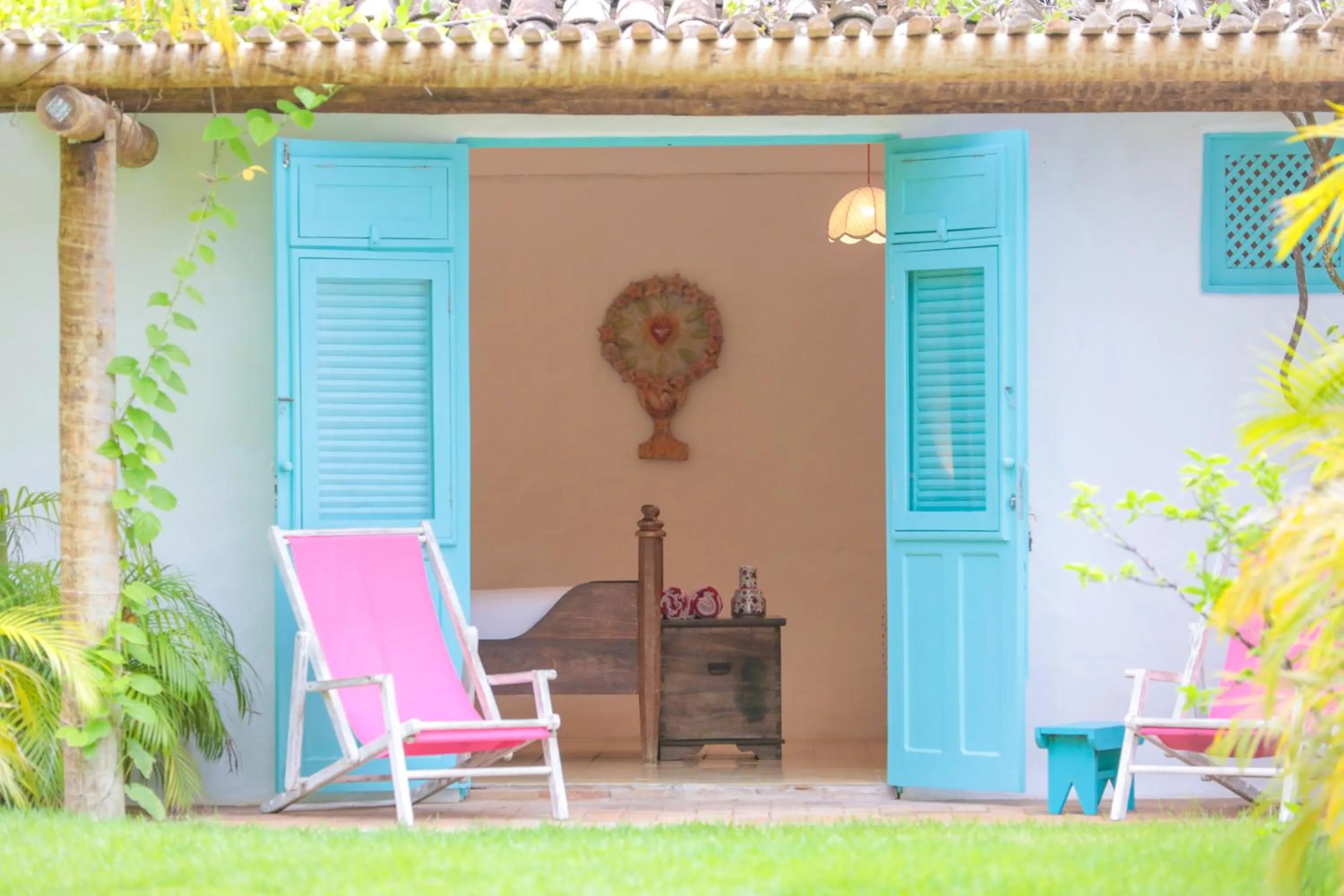 Patio in Pousada Patacho