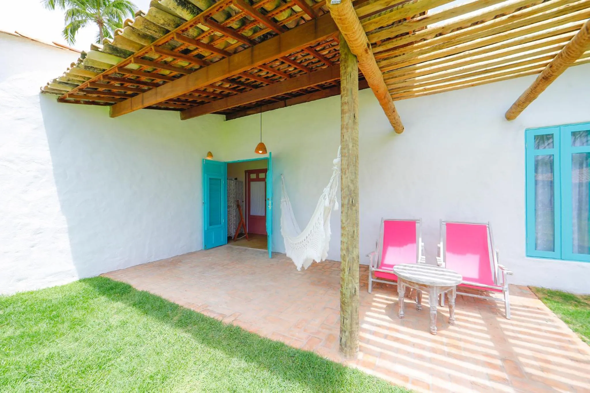 Patio in Pousada Patacho