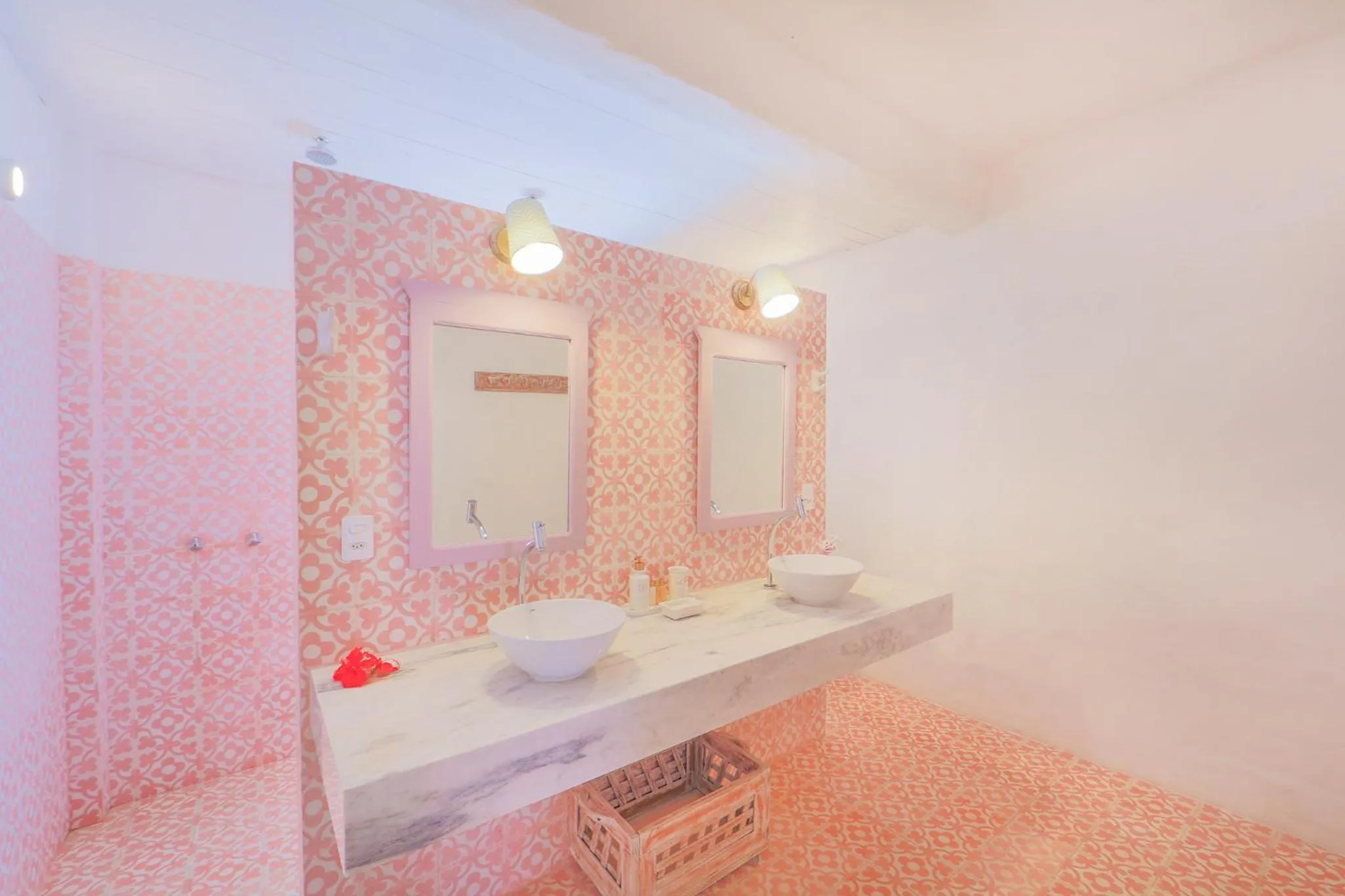 Bathroom in Pousada Patacho