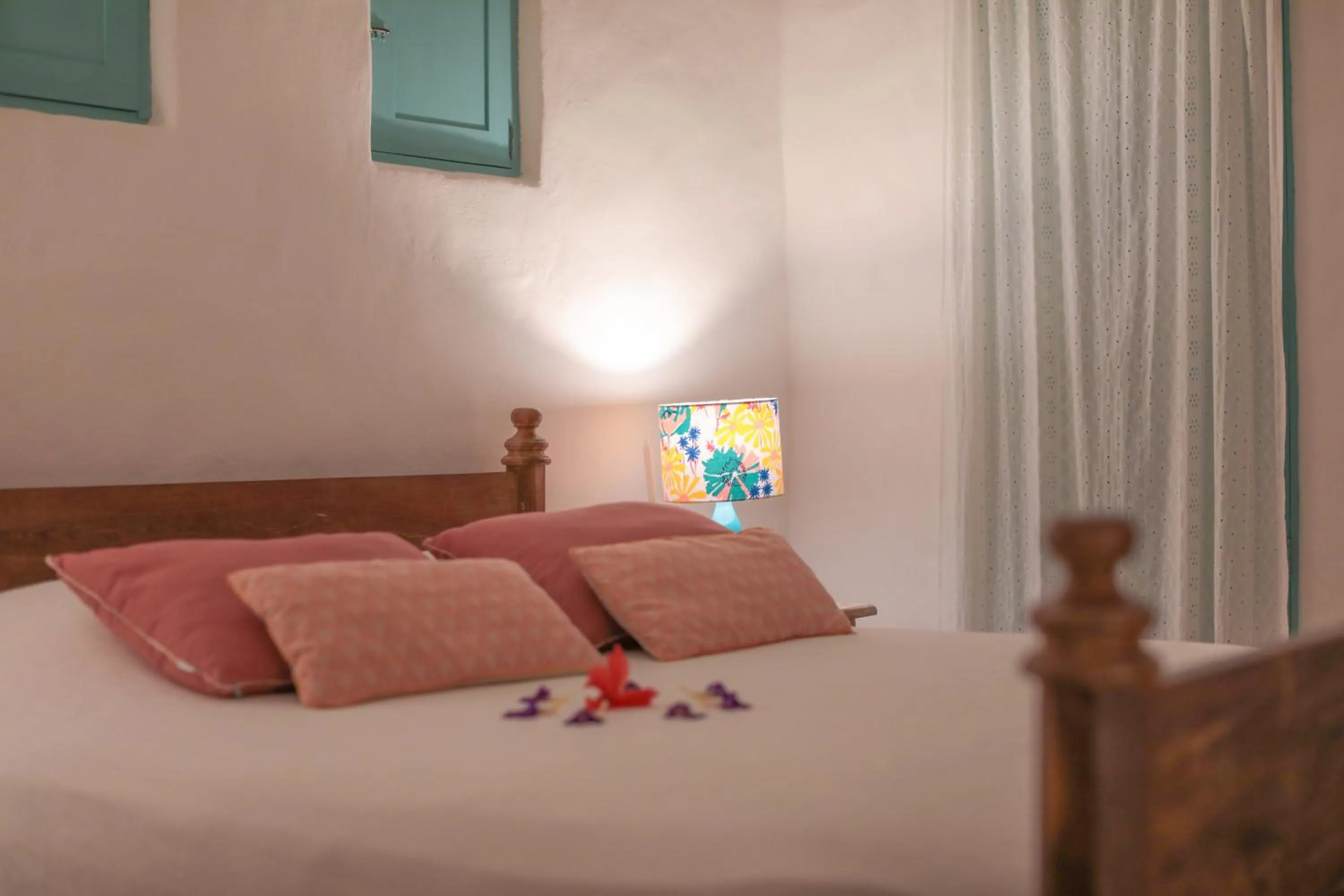 Bed in Pousada Patacho