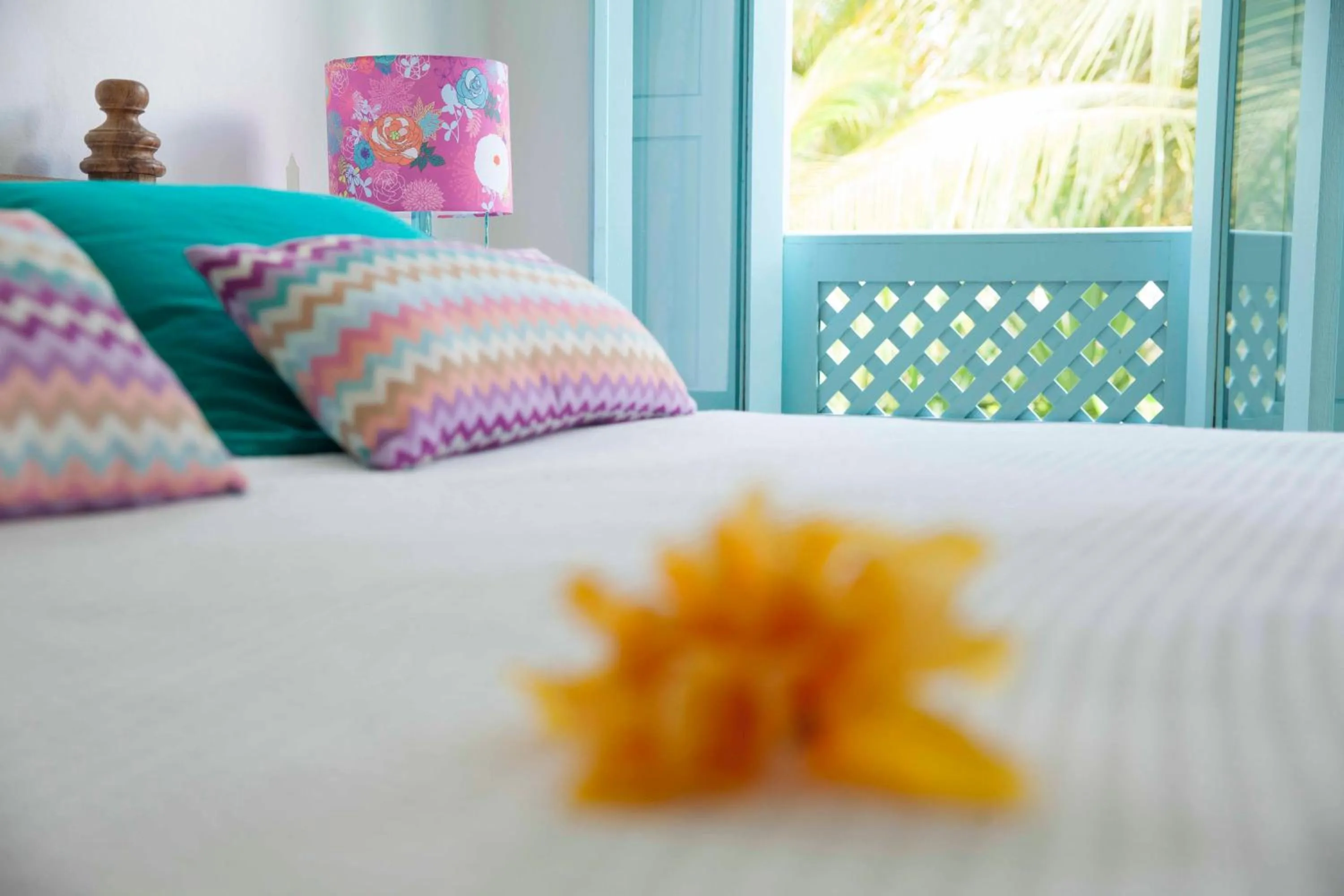 Bed in Pousada Patacho