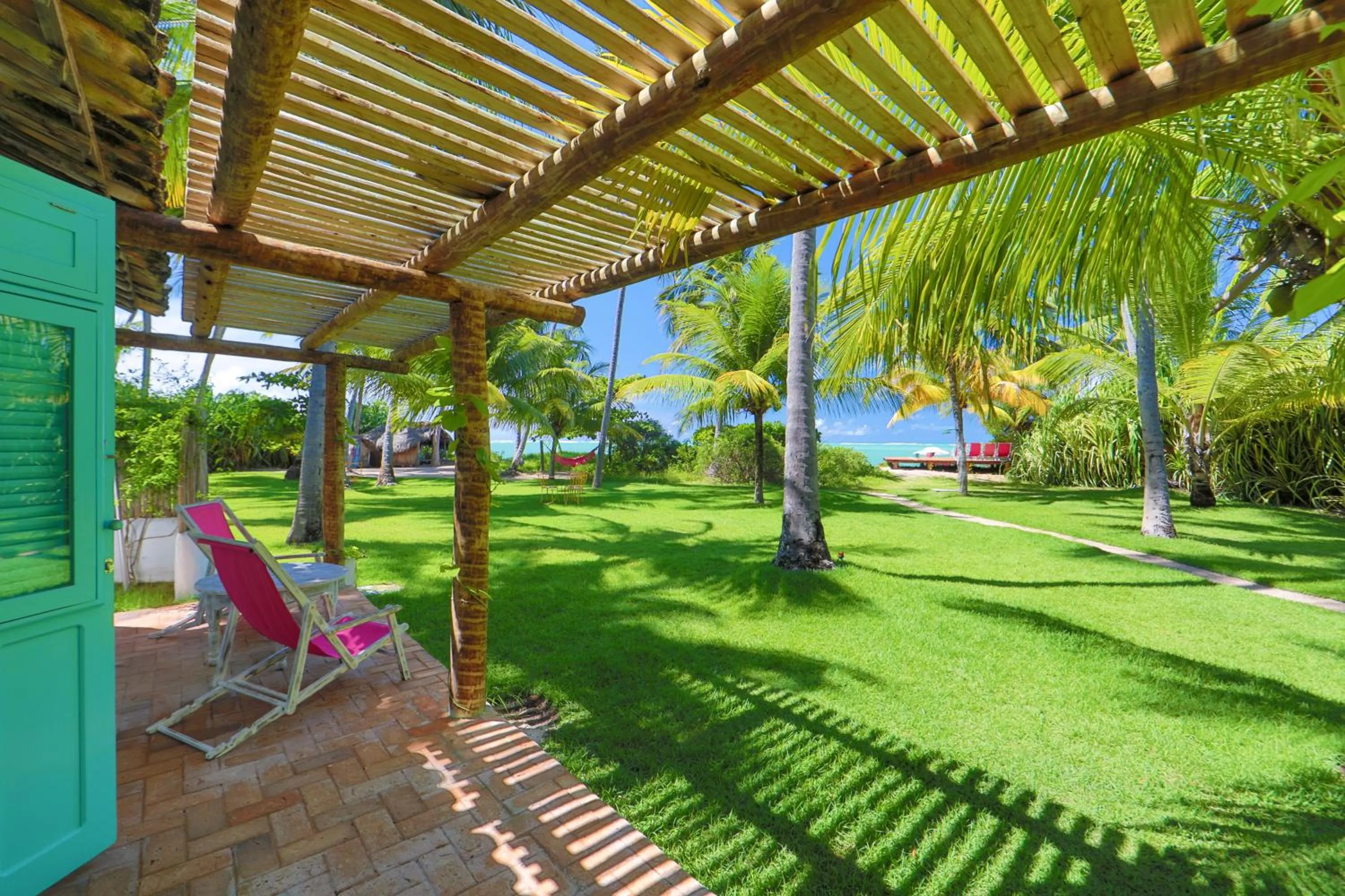 Beach in Pousada Patacho