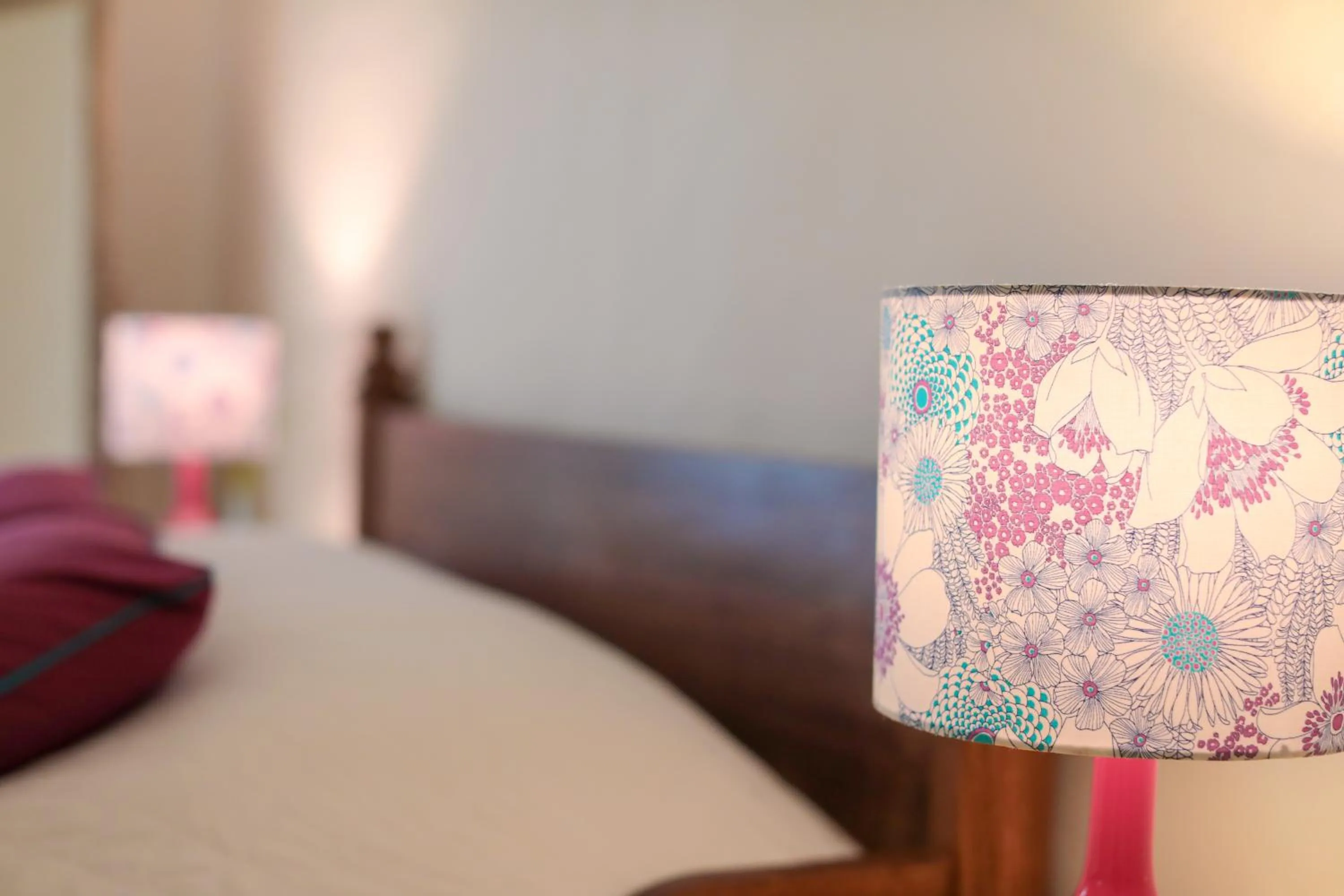 Bed in Pousada Patacho