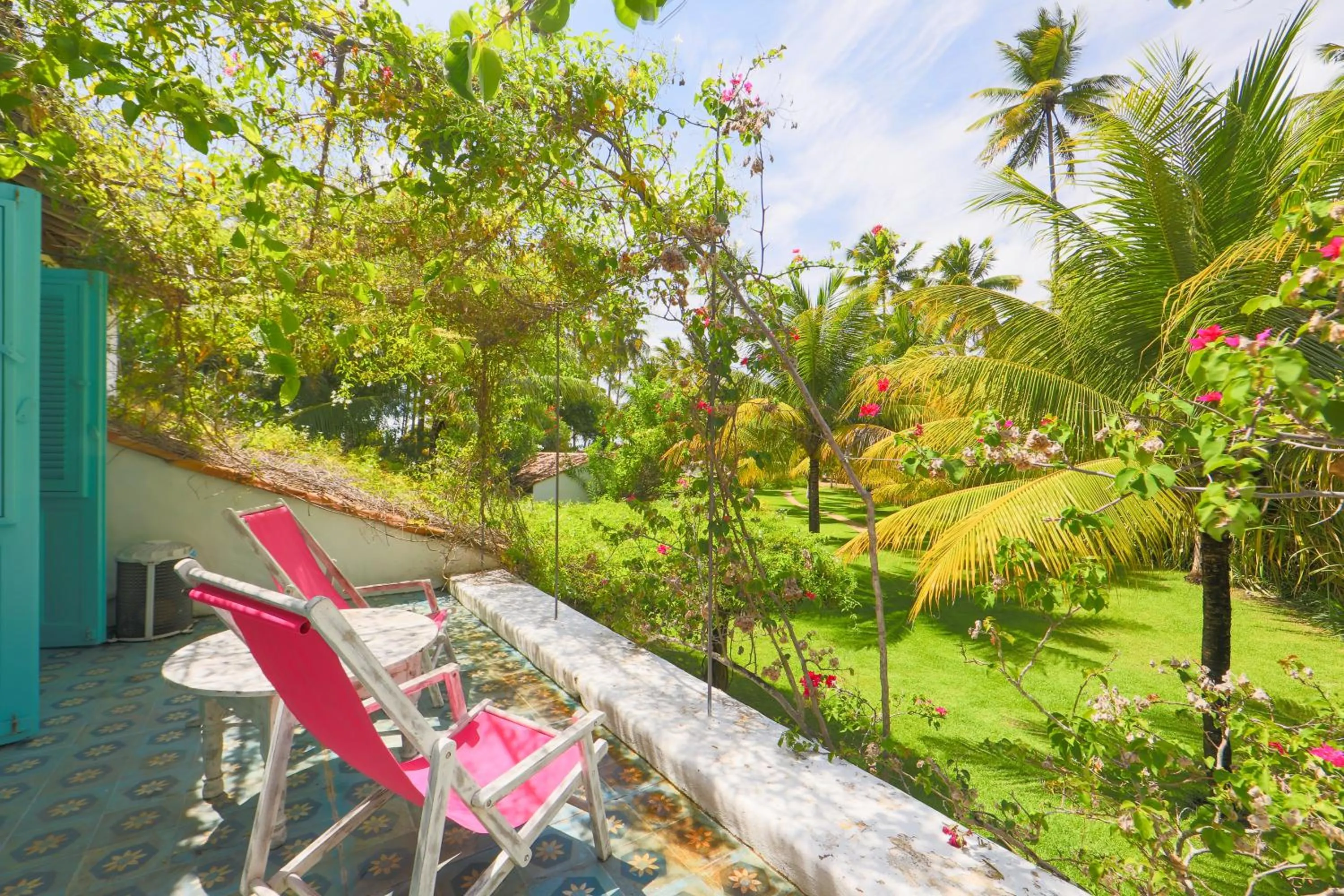 Patio in Pousada Patacho