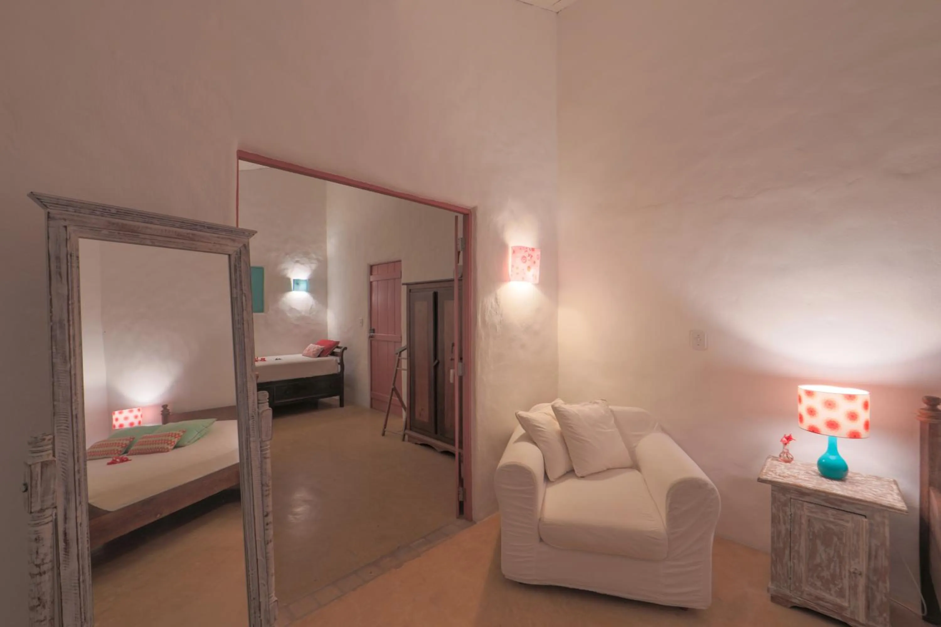 Bed in Pousada Patacho