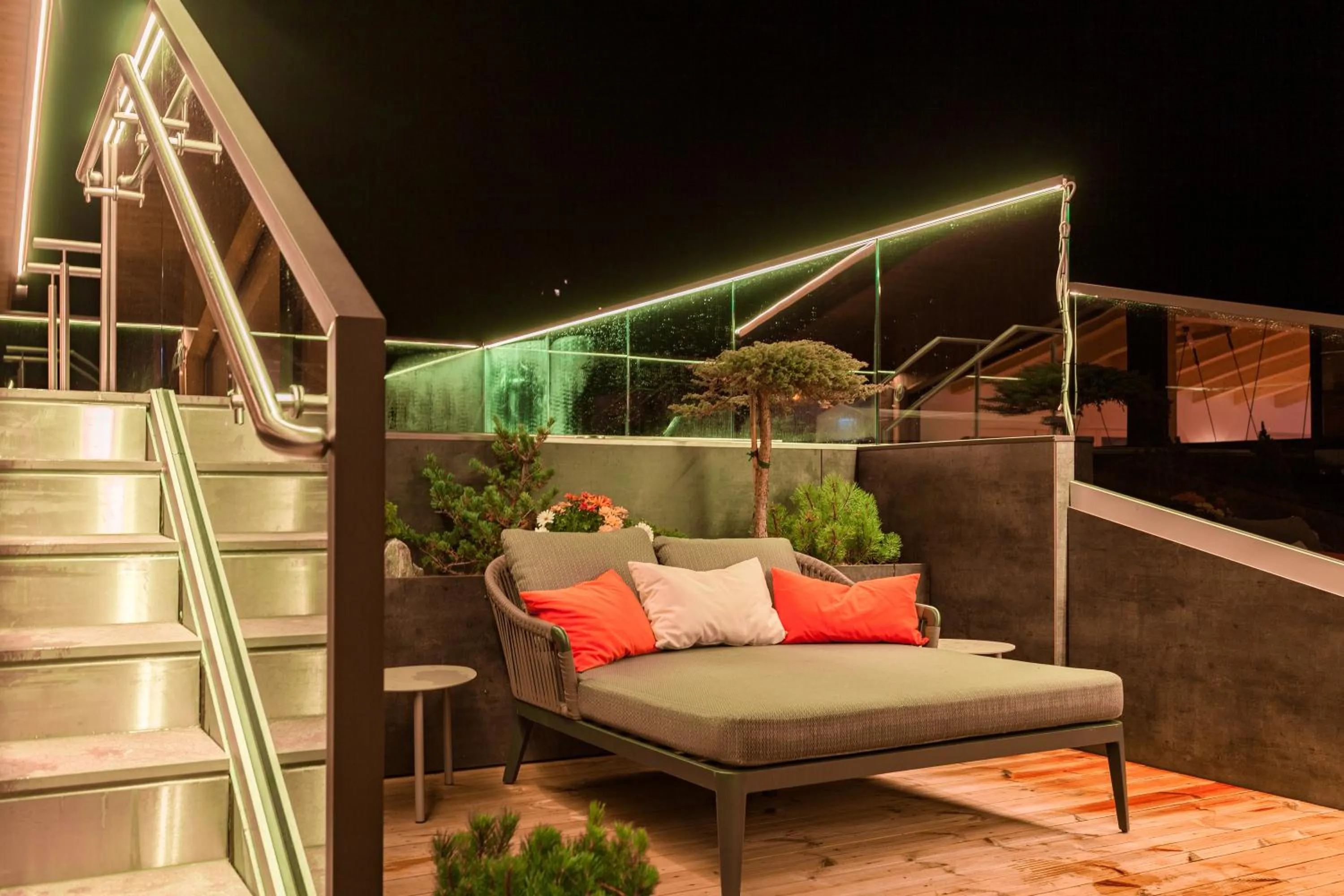 sunbed in Hotel Jäger