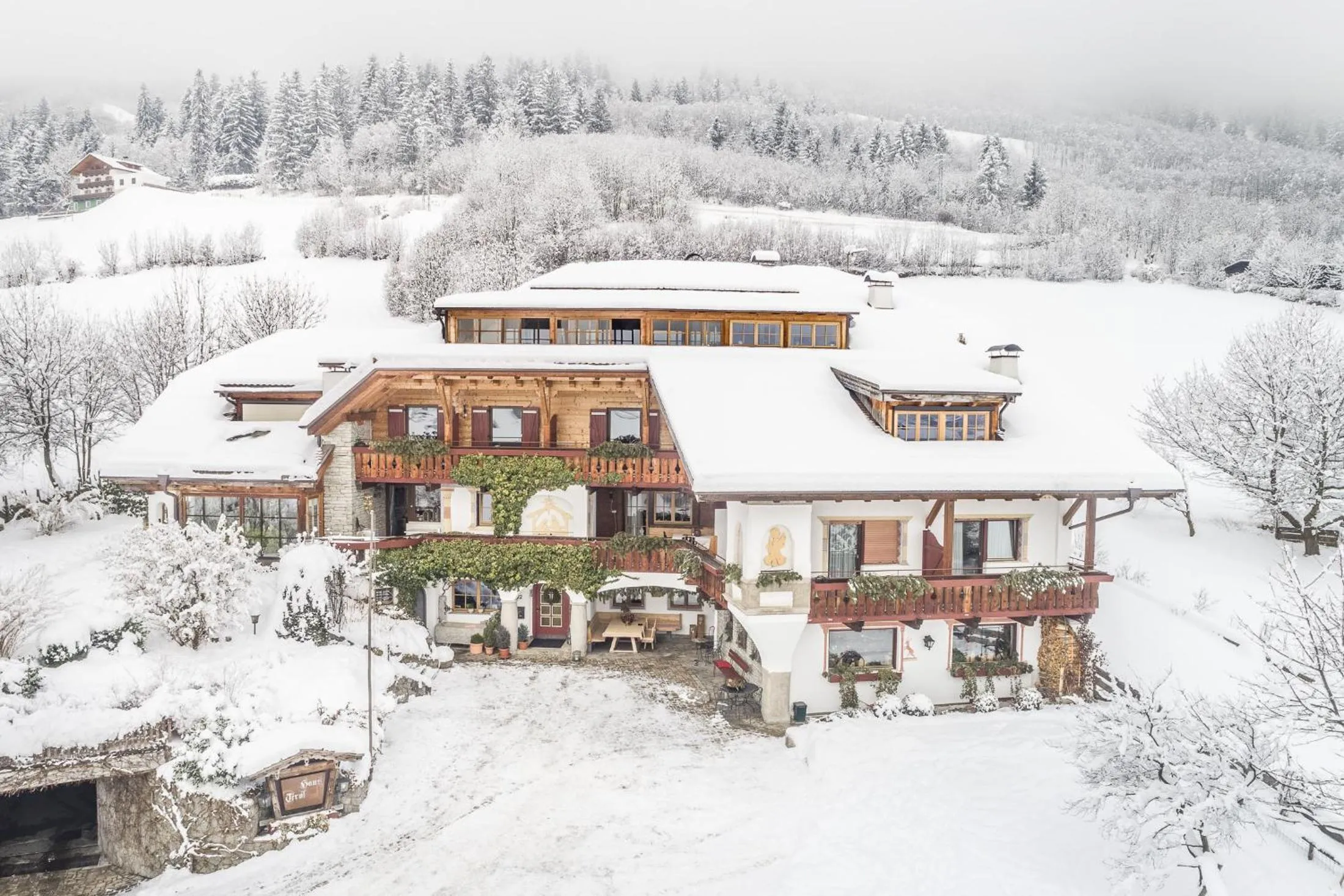 Bird's eye view in Haus Tirol