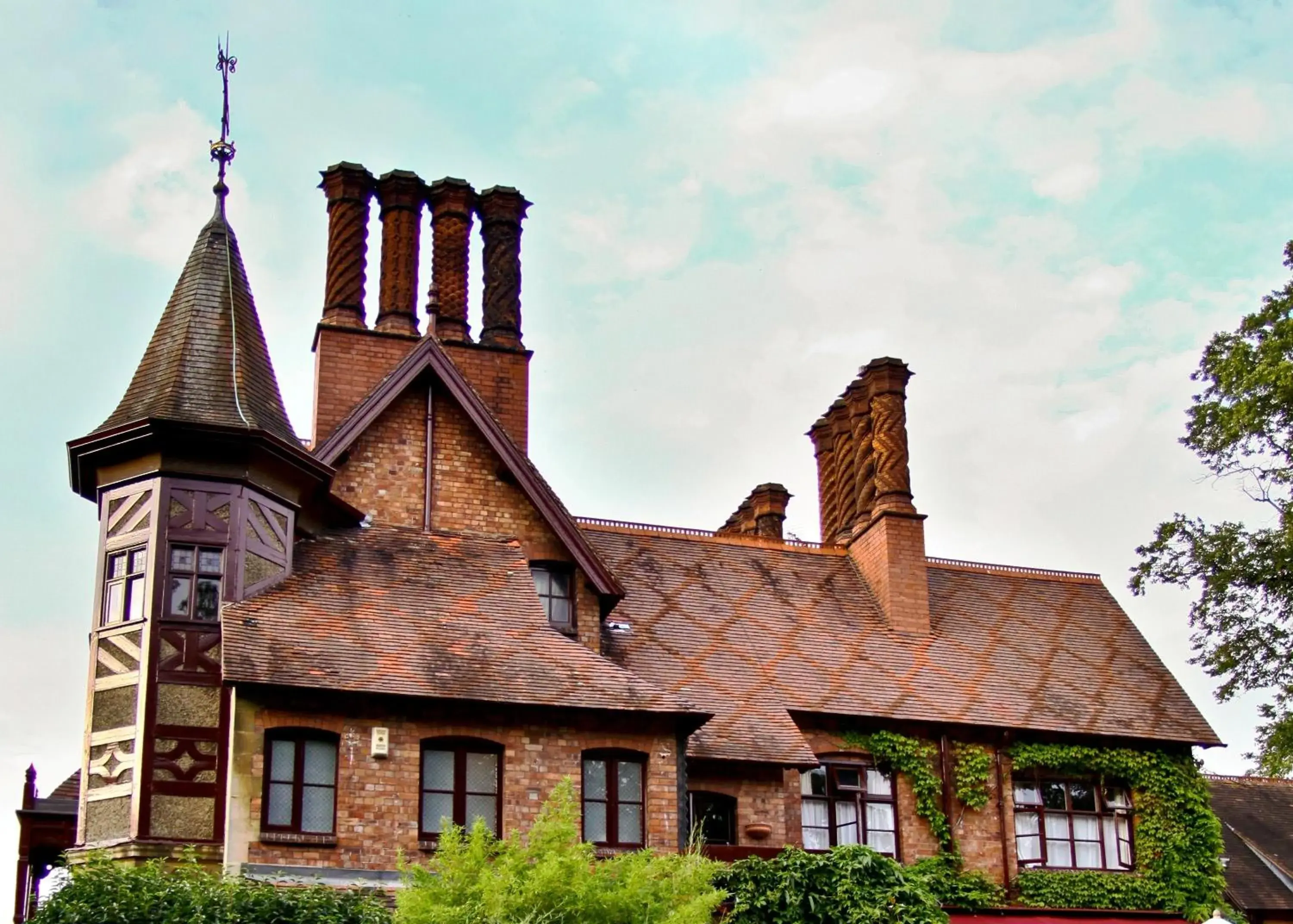 Facade/entrance in The Five Arrows Hotel Facade/entrance in The Five Arrows Hotel