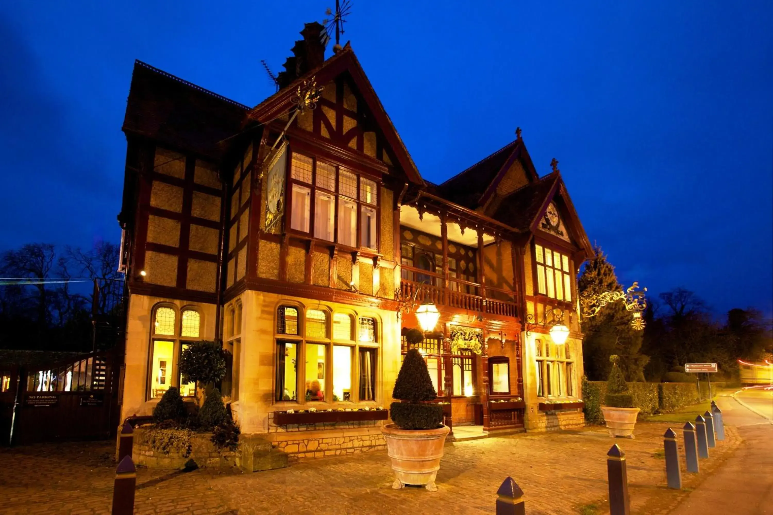 Facade/entrance in The Five Arrows Hotel Facade/entrance in The Five Arrows Hotel