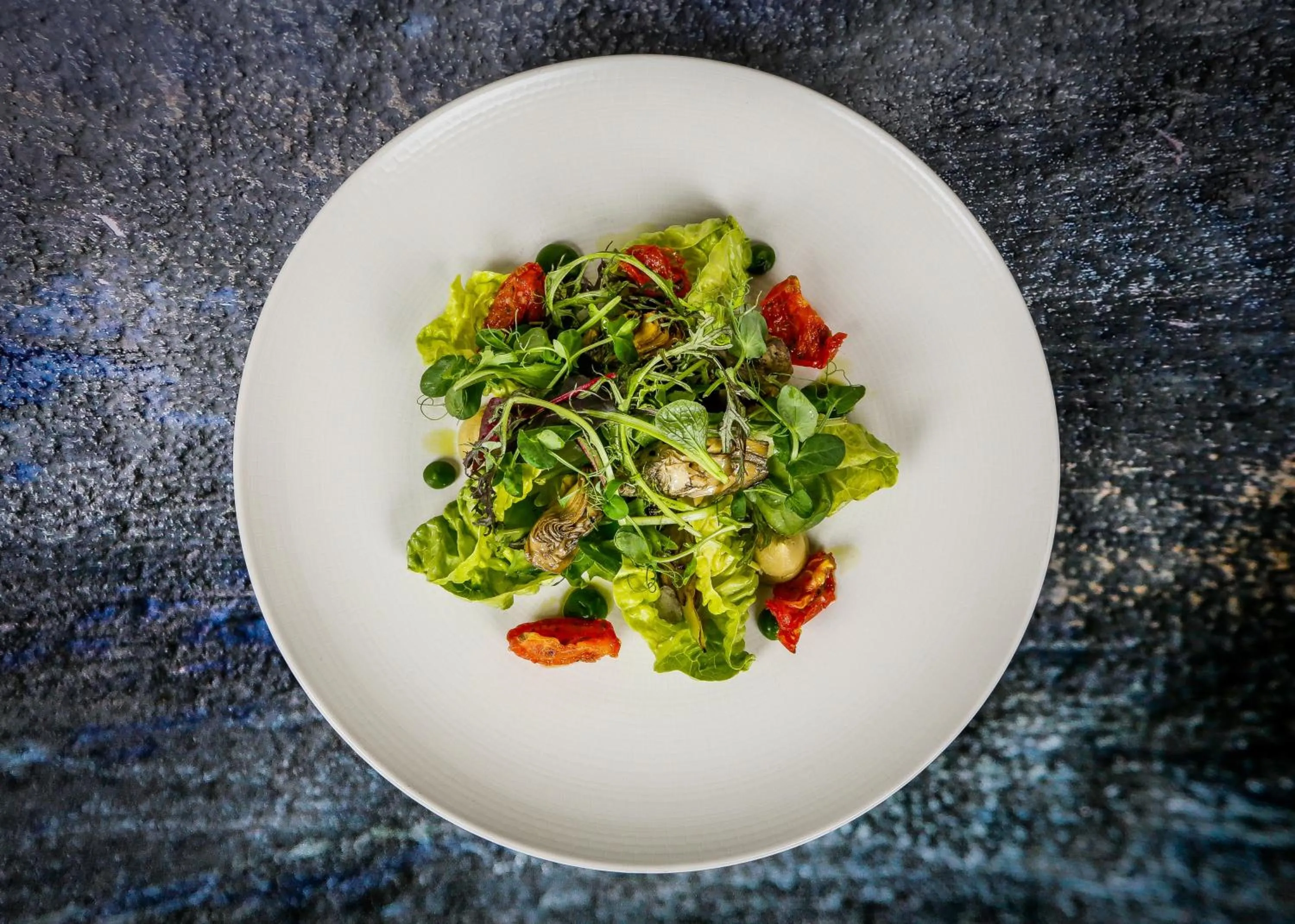 Food close-up in The Five Arrows Hotel