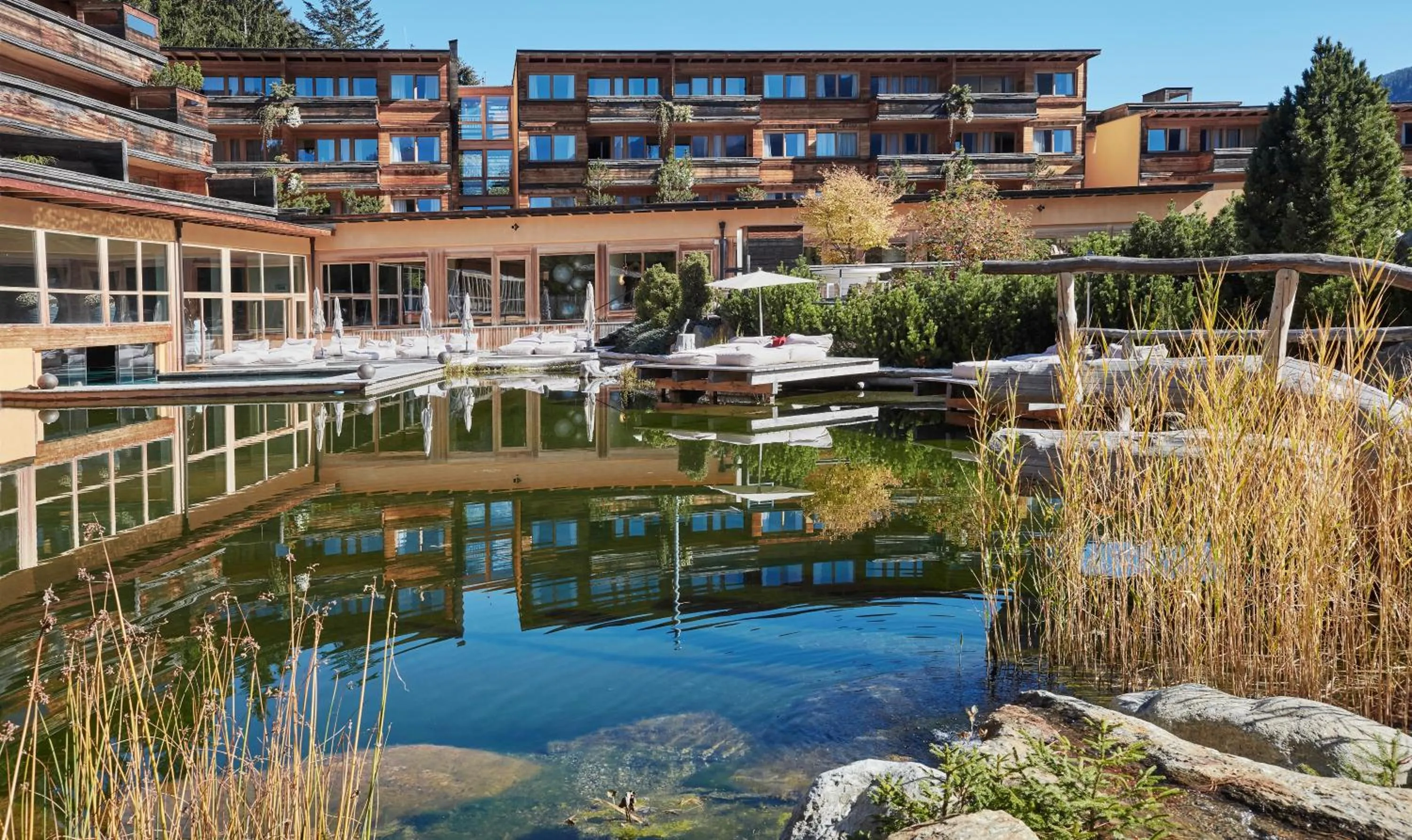 Pool view in Arosea Life Balance Hotel