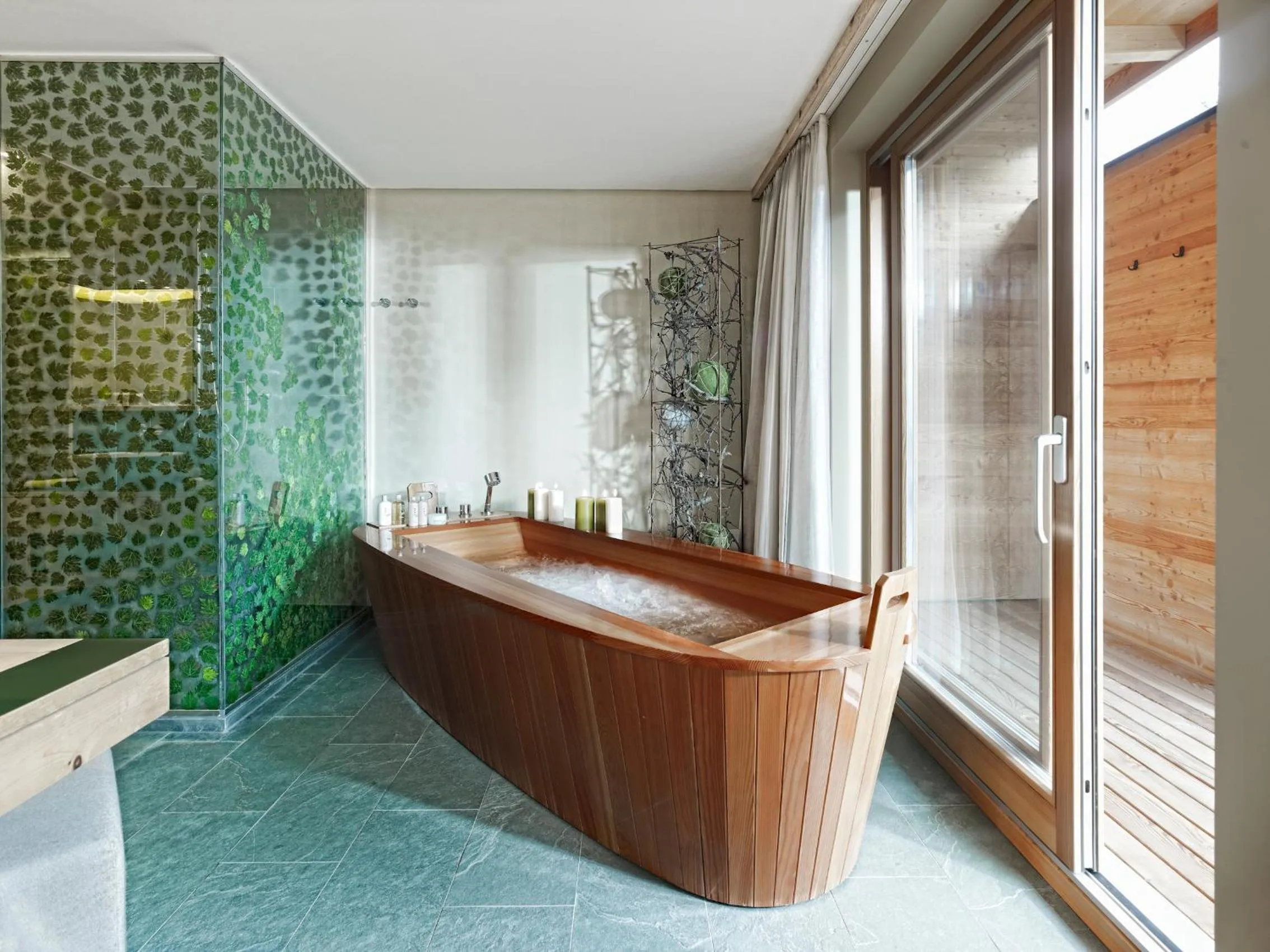 Hot Tub in Arosea Life Balance Hotel