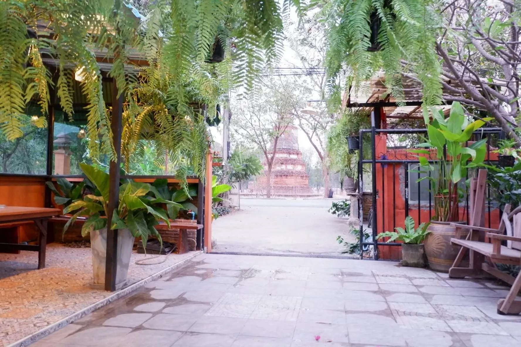 Patio in The Park Ayutthaya Resort And Spa