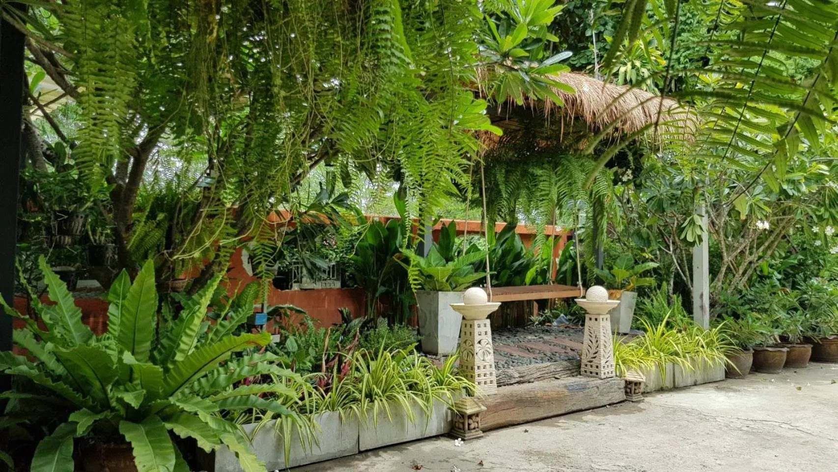 Patio in The Park Ayutthaya Resort And Spa