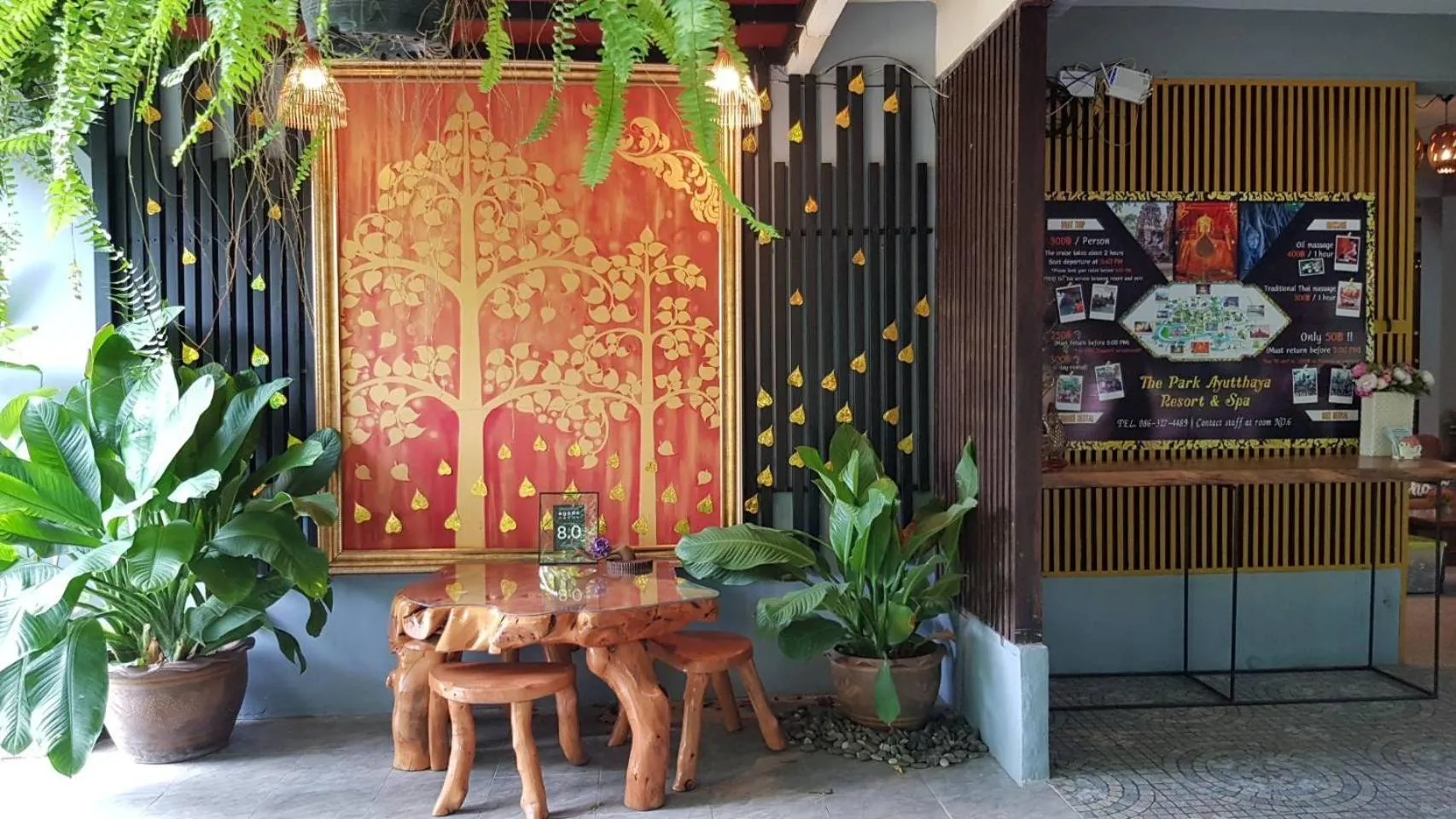 Patio in The Park Ayutthaya Resort And Spa