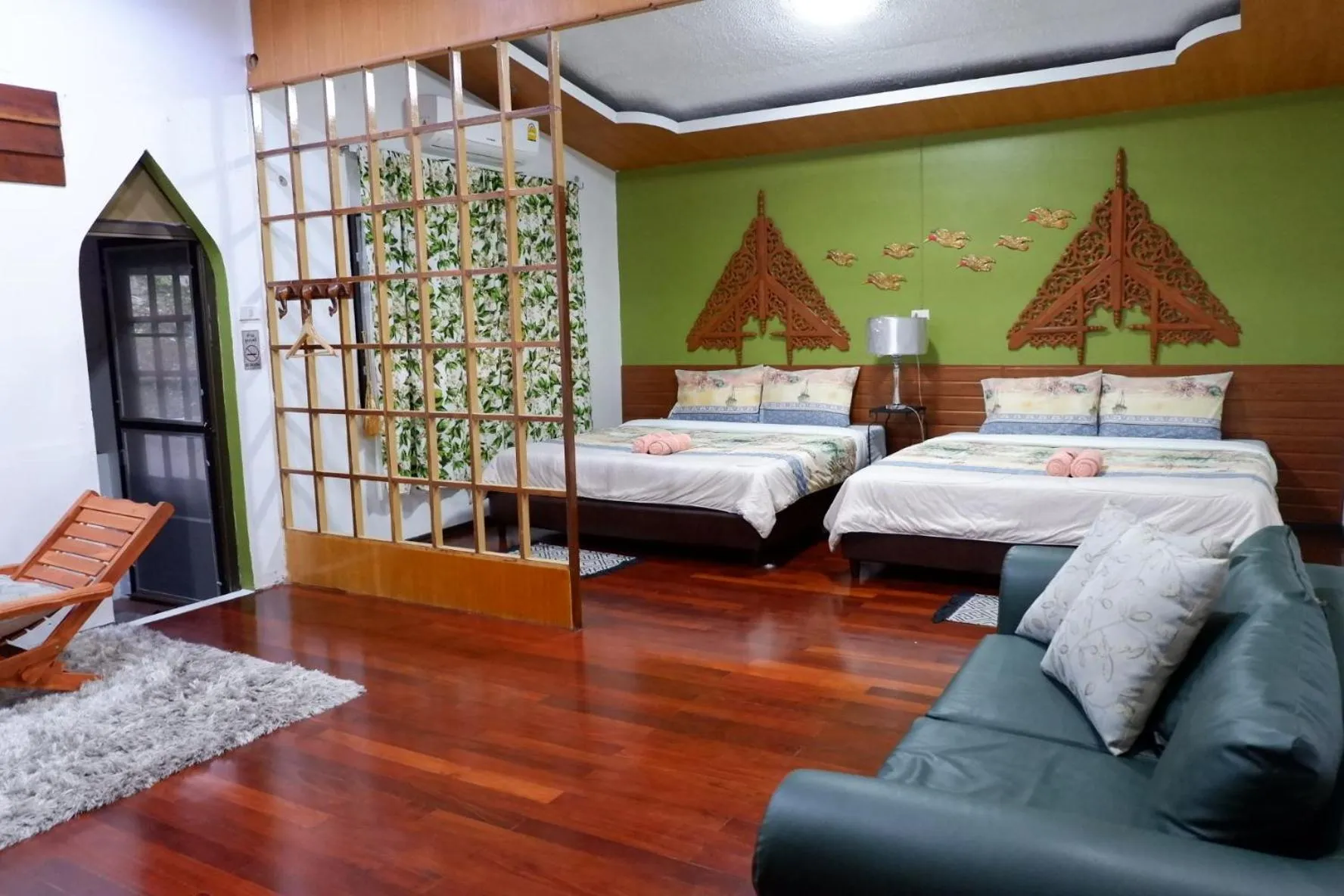 Bed in The Park Ayutthaya Resort And Spa