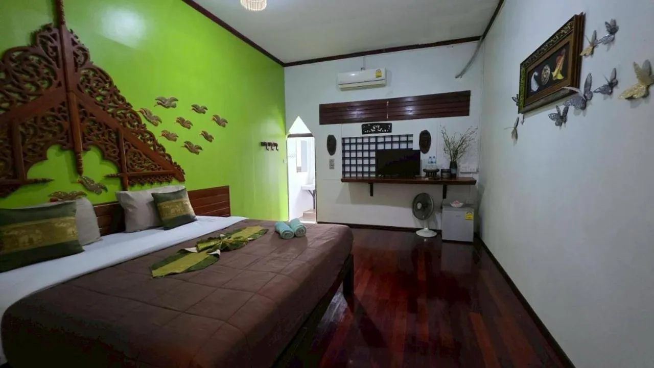 Bed in The Park Ayutthaya Resort And Spa