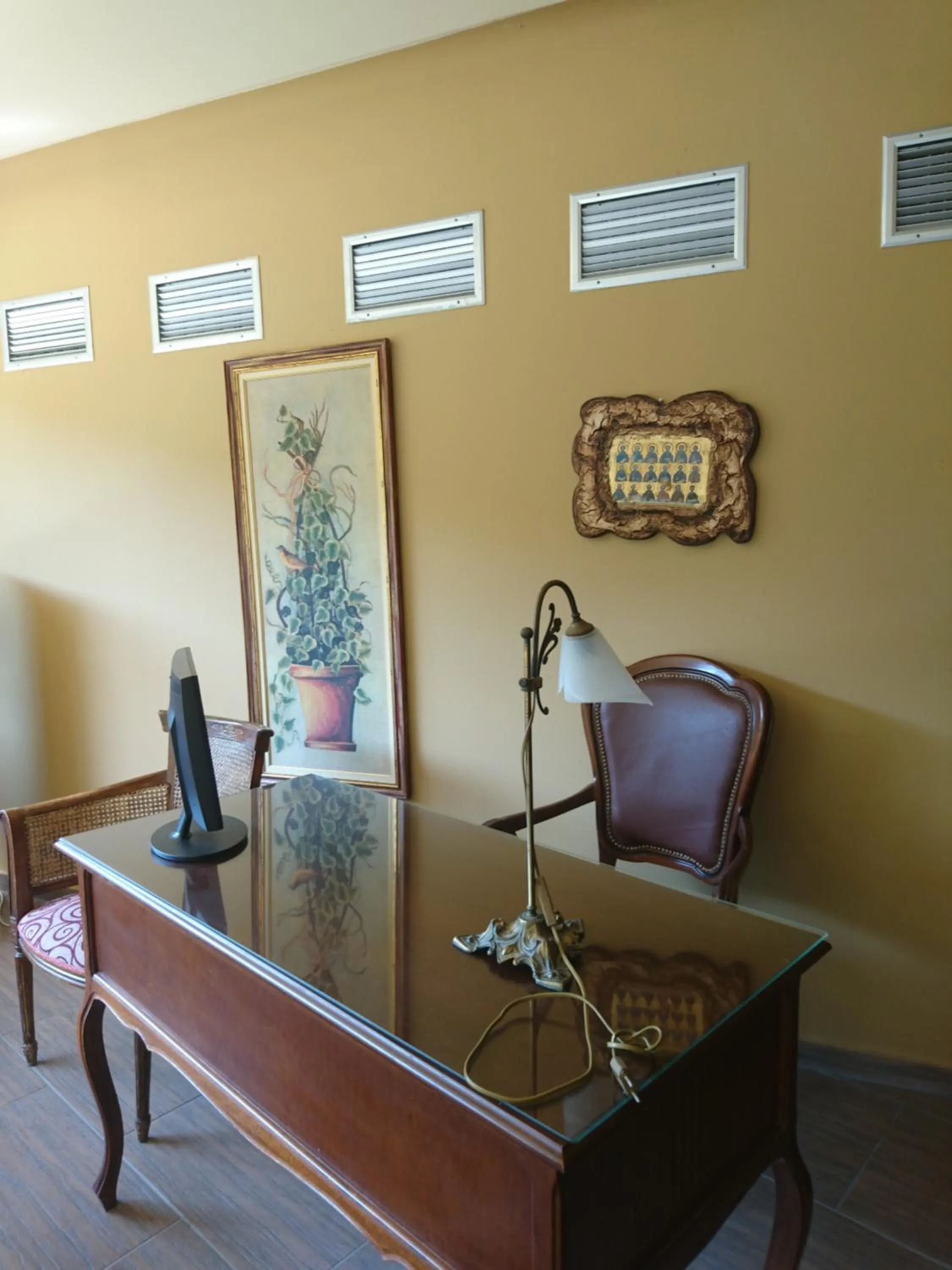 Decorative detail in Delfini Hotel