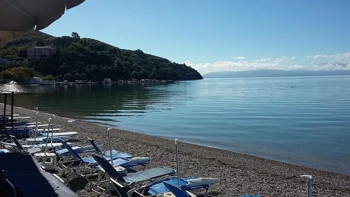 Beach in Delfini Hotel