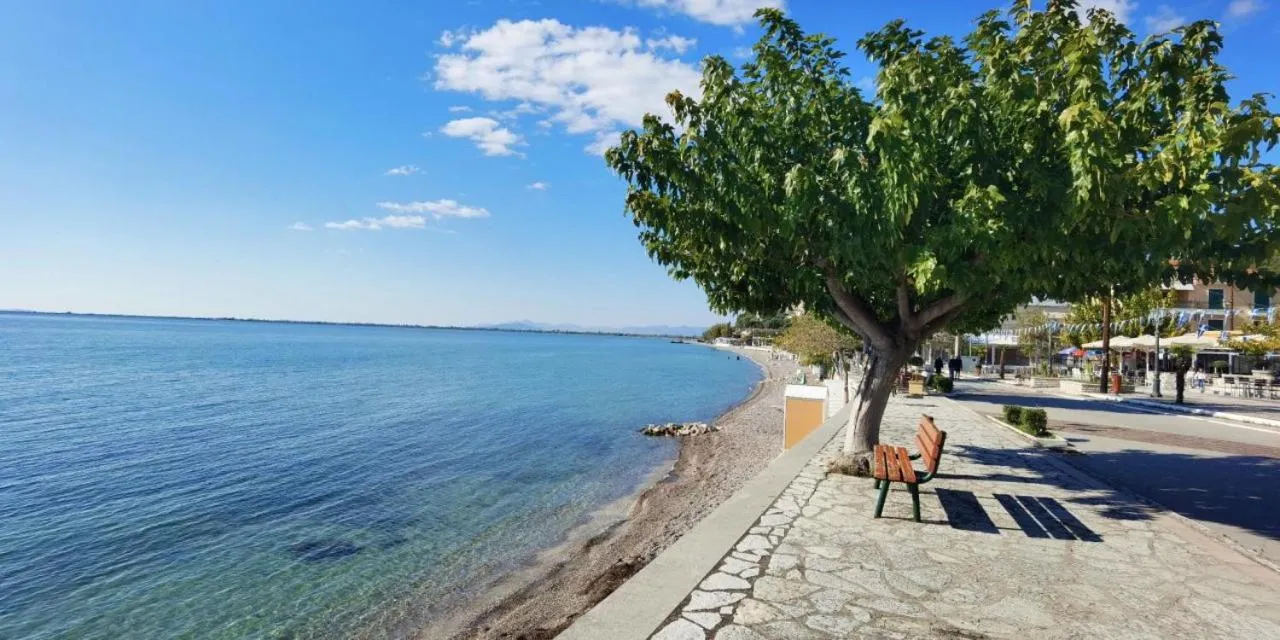 Beach in Delfini Hotel