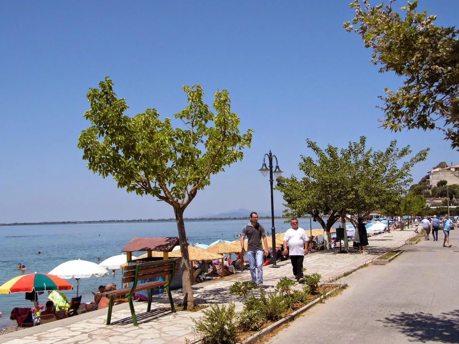 Beach in Delfini Hotel