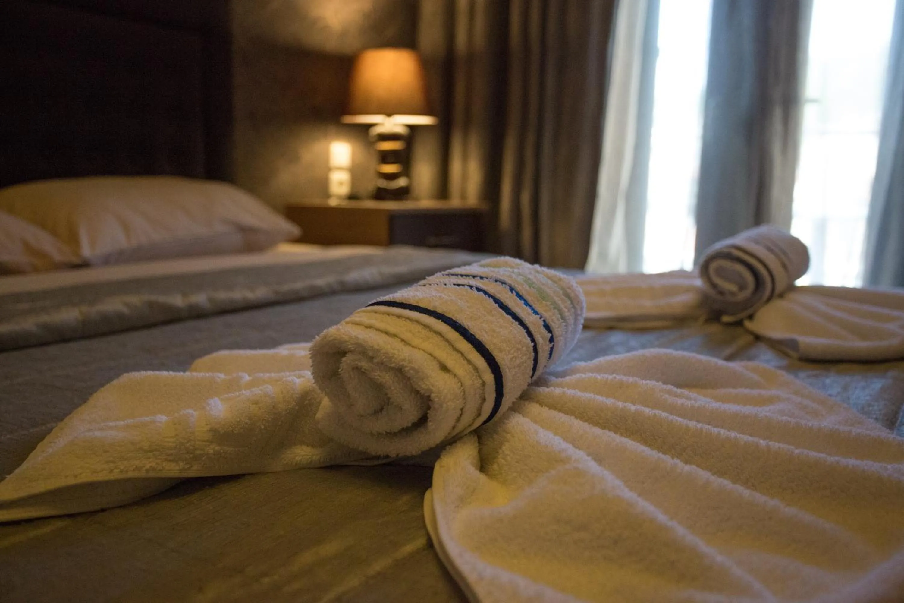 Photo of the whole room, Bed in Delfini Hotel