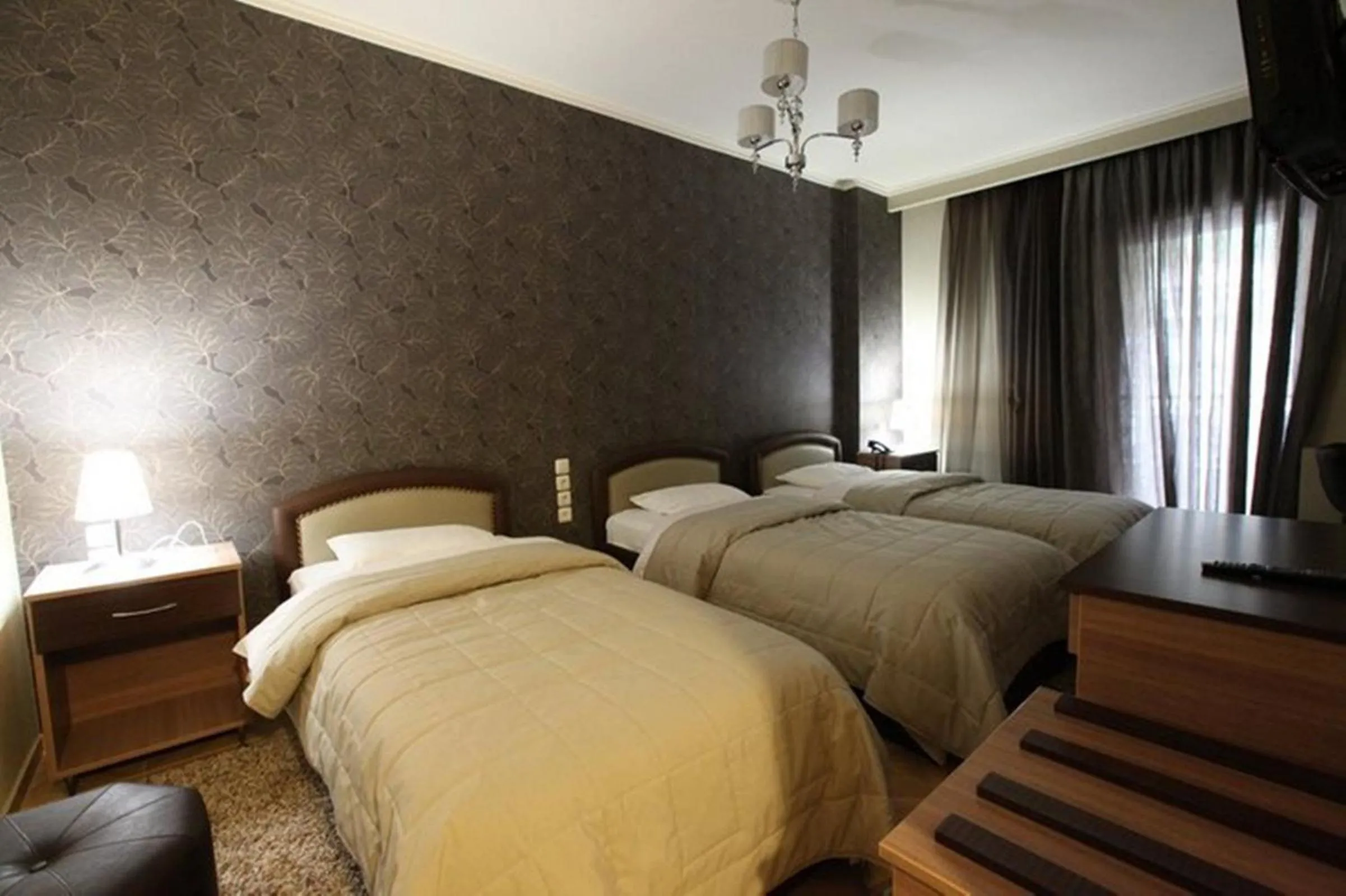 Decorative detail, Bed in Delfini Hotel