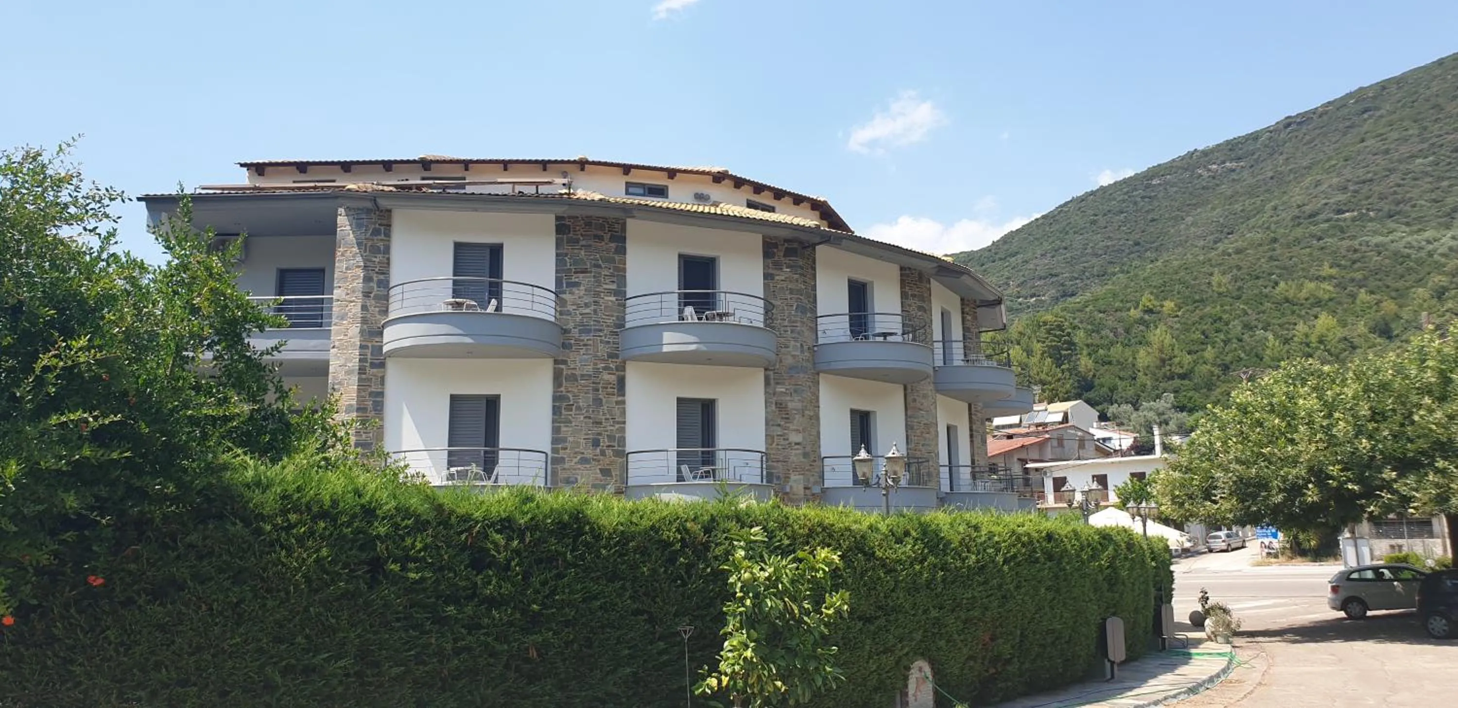 Property building in Delfini Hotel