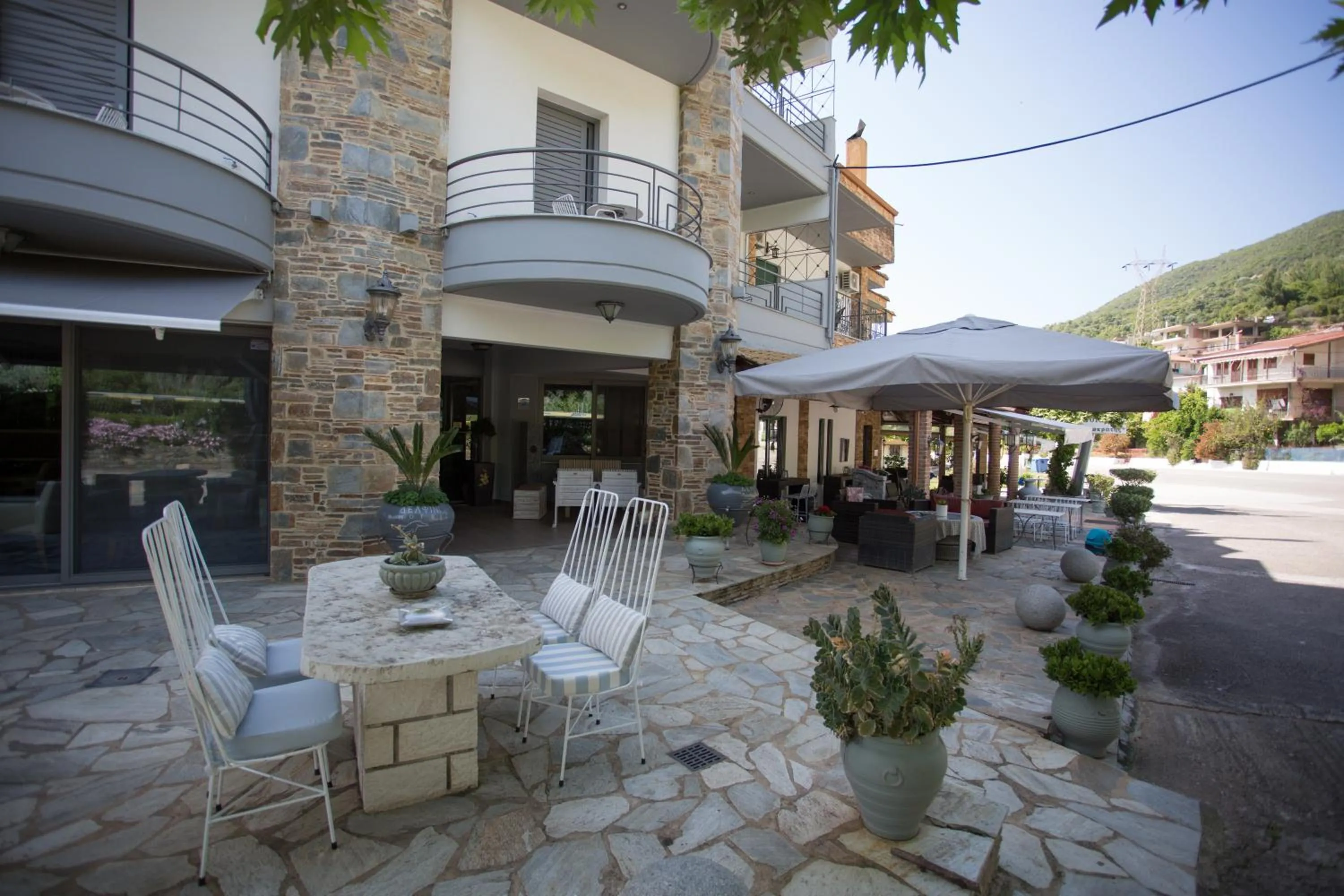 Property building in Delfini Hotel