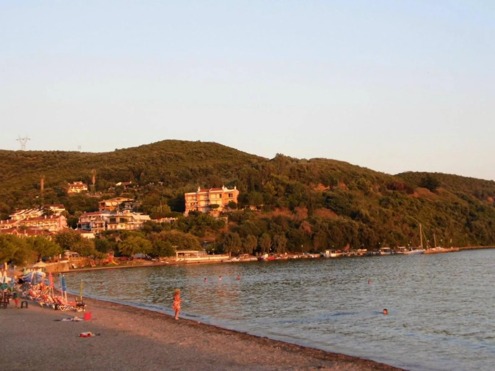 Beach in Delfini Hotel