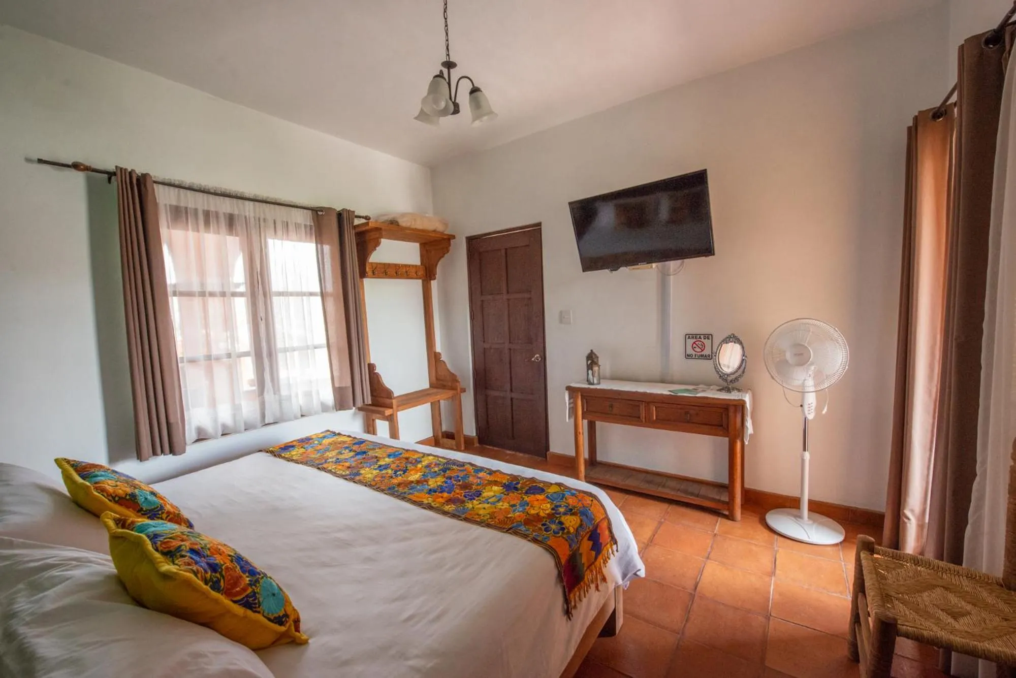 Bed in Hotel Camino Antiguo