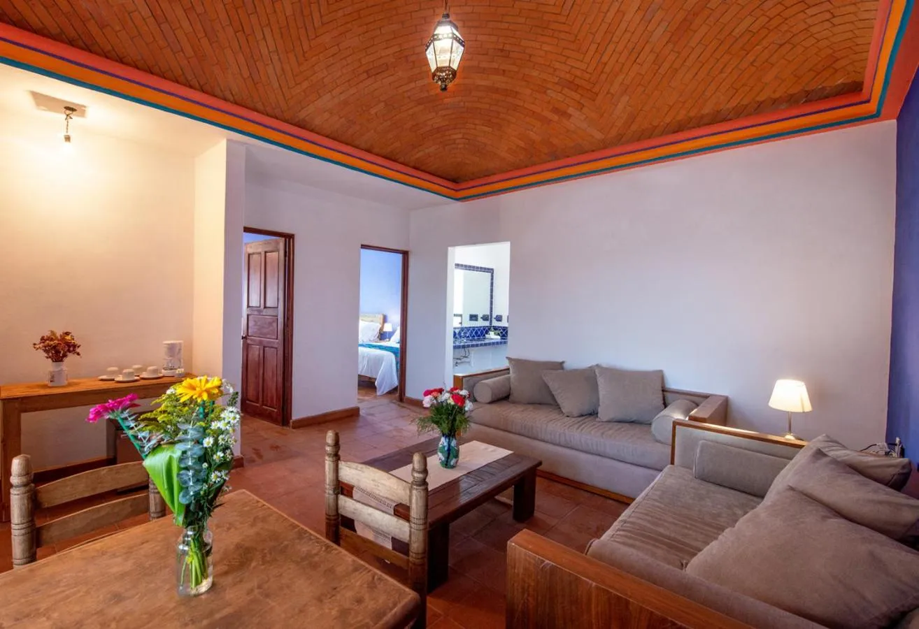 Living room in Hotel Camino Antiguo