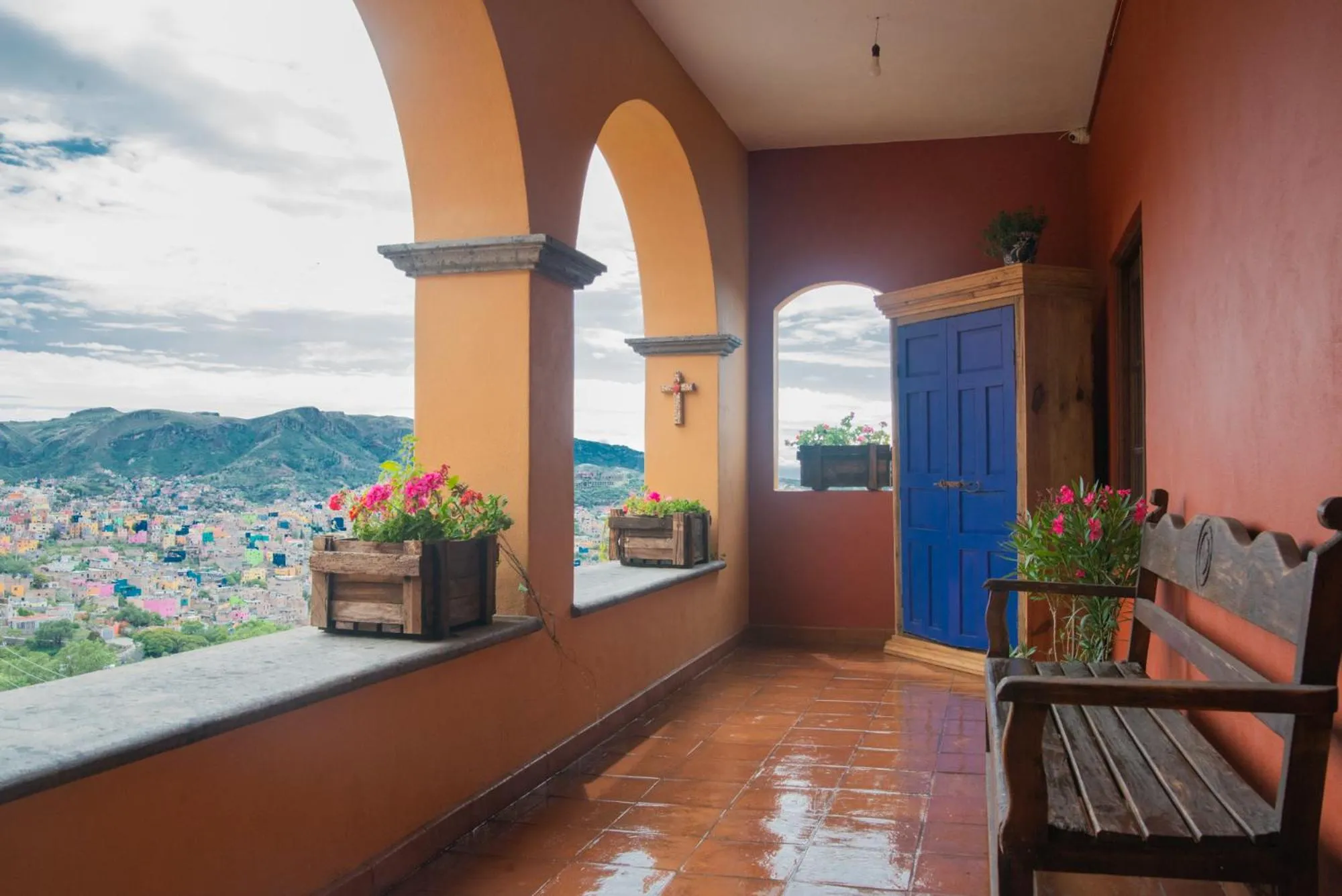 Balcony/Terrace in Hotel Camino Antiguo