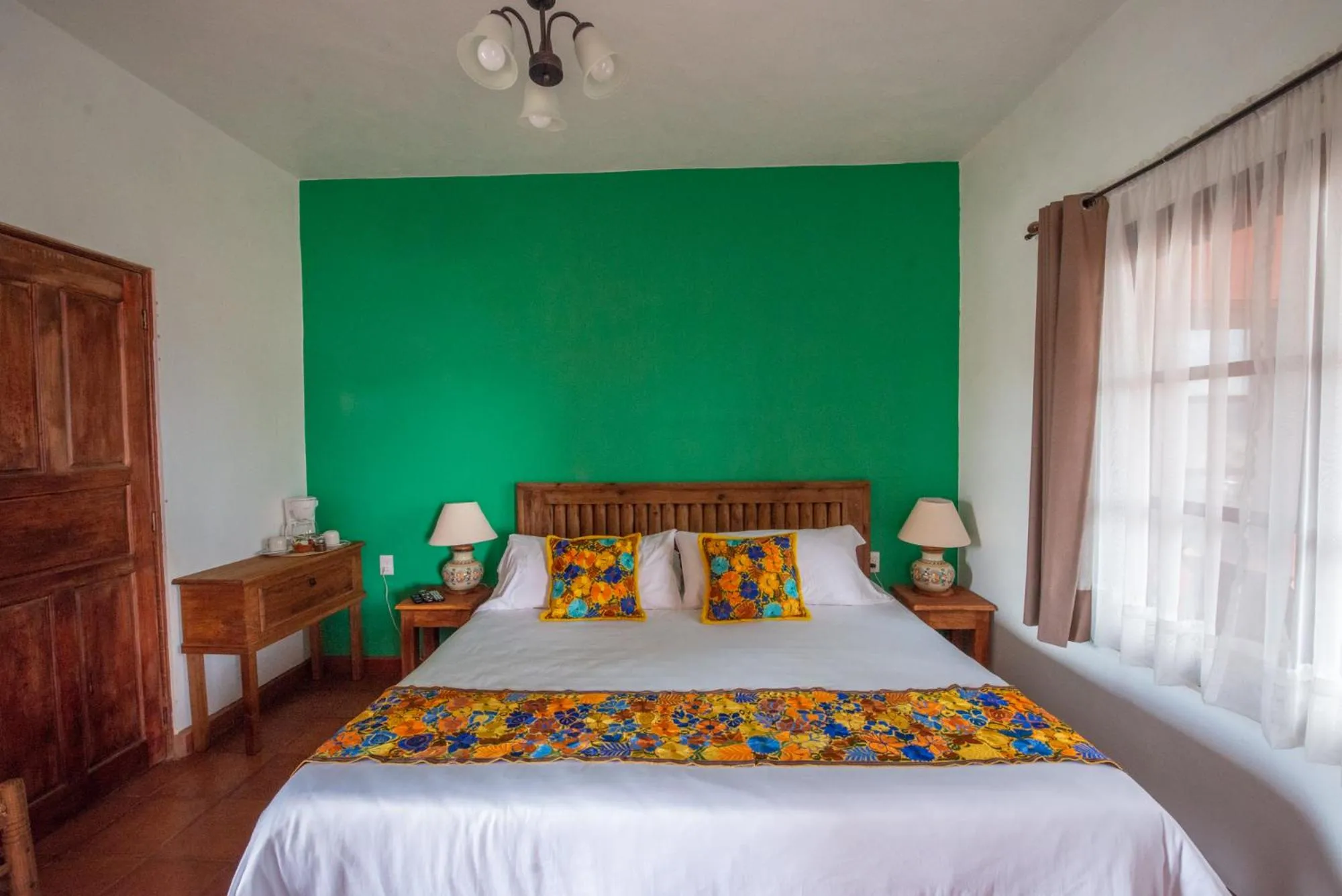 Bed in Hotel Camino Antiguo