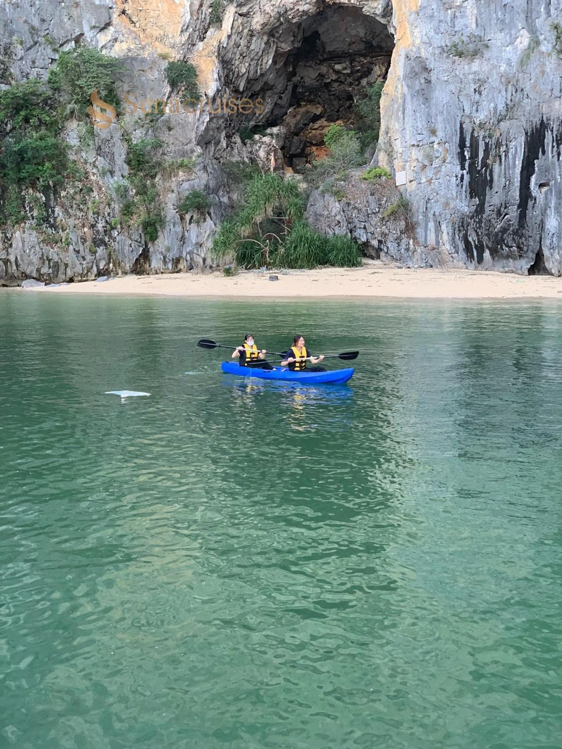 Beach in Sena Cruises - Wonder On Lan Ha Bay