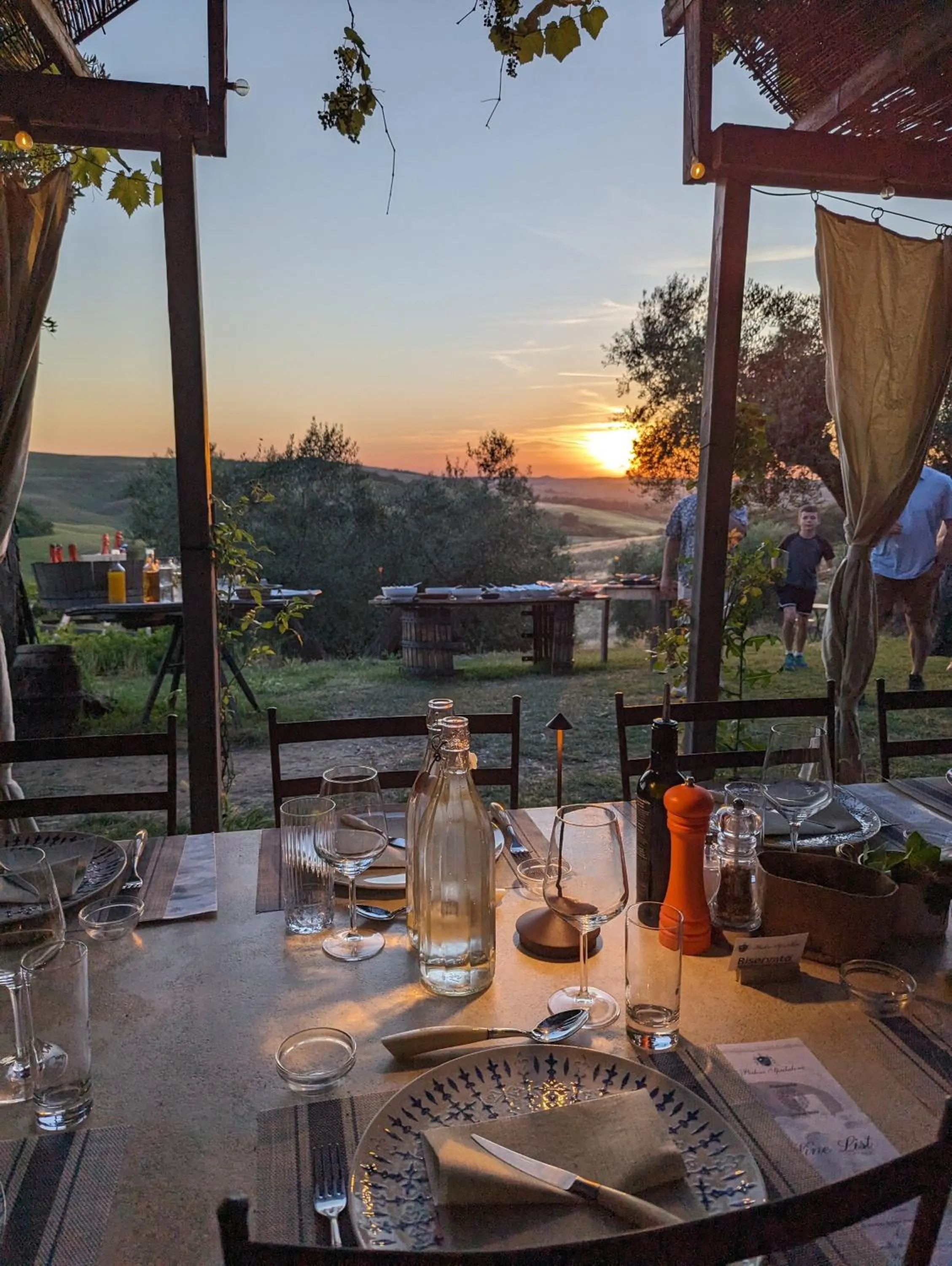 Restaurant/places to eat in Podere Spedalone