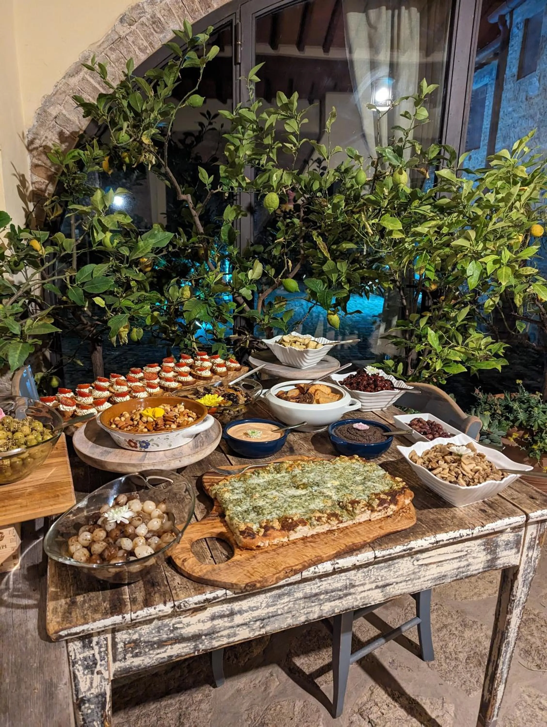 Food and drinks in Podere Spedalone