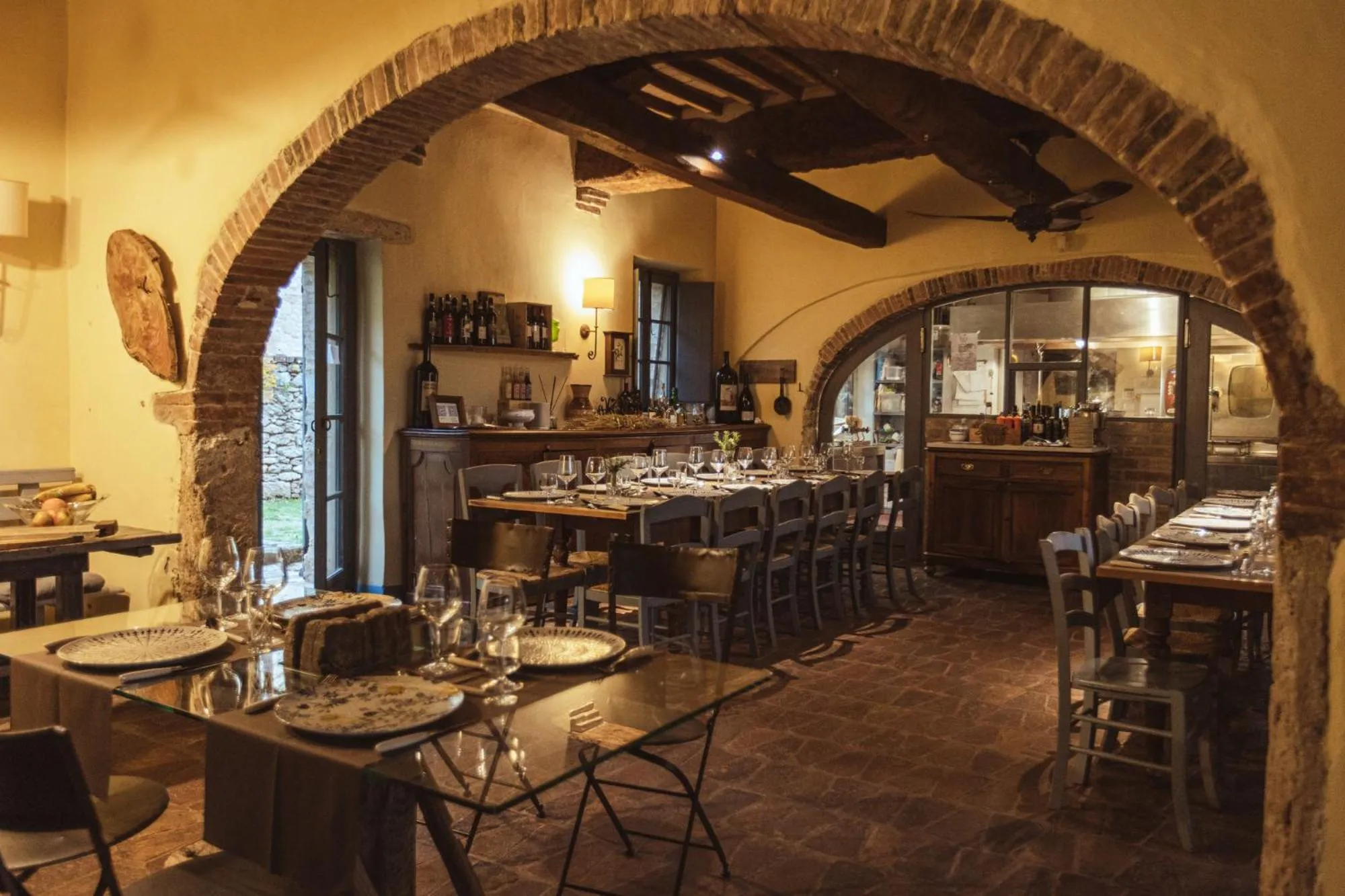 Restaurant/places to eat in Podere Spedalone