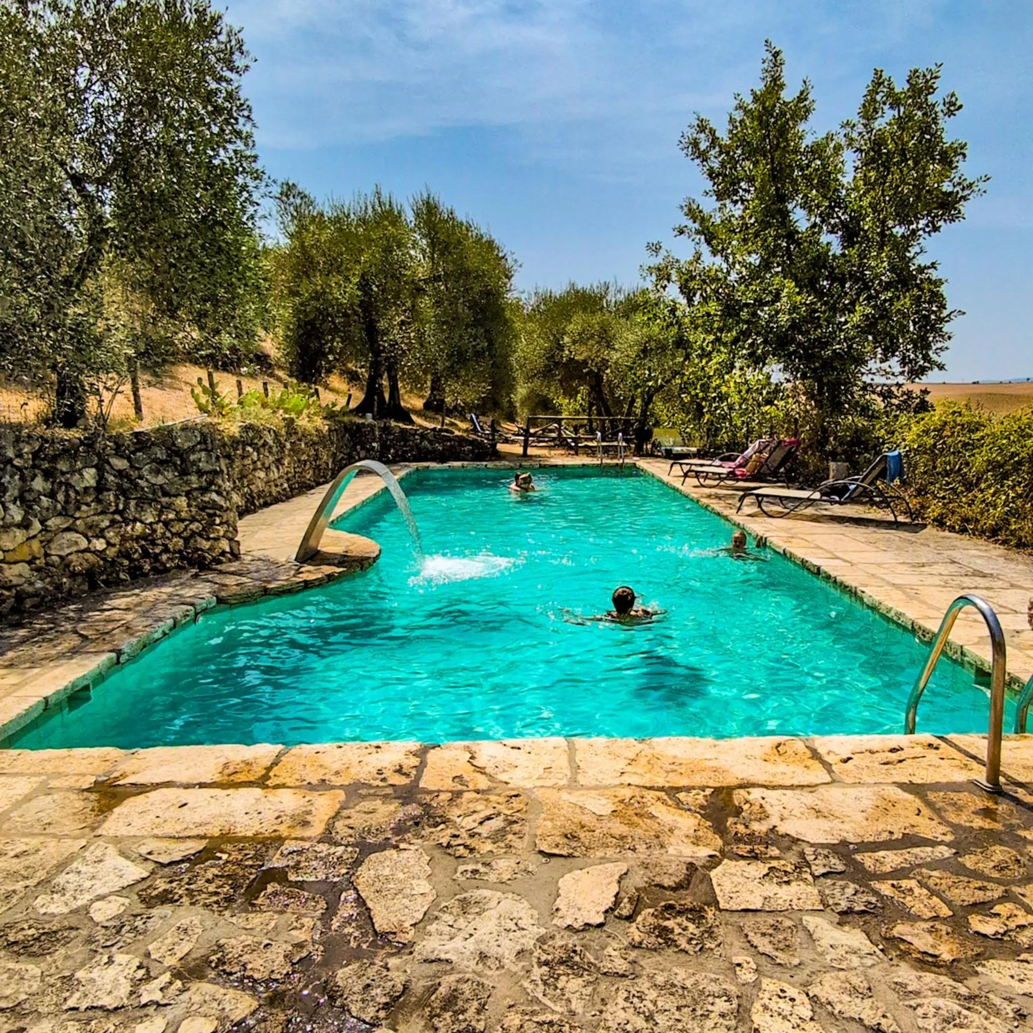 Swimming pool in Podere Spedalone