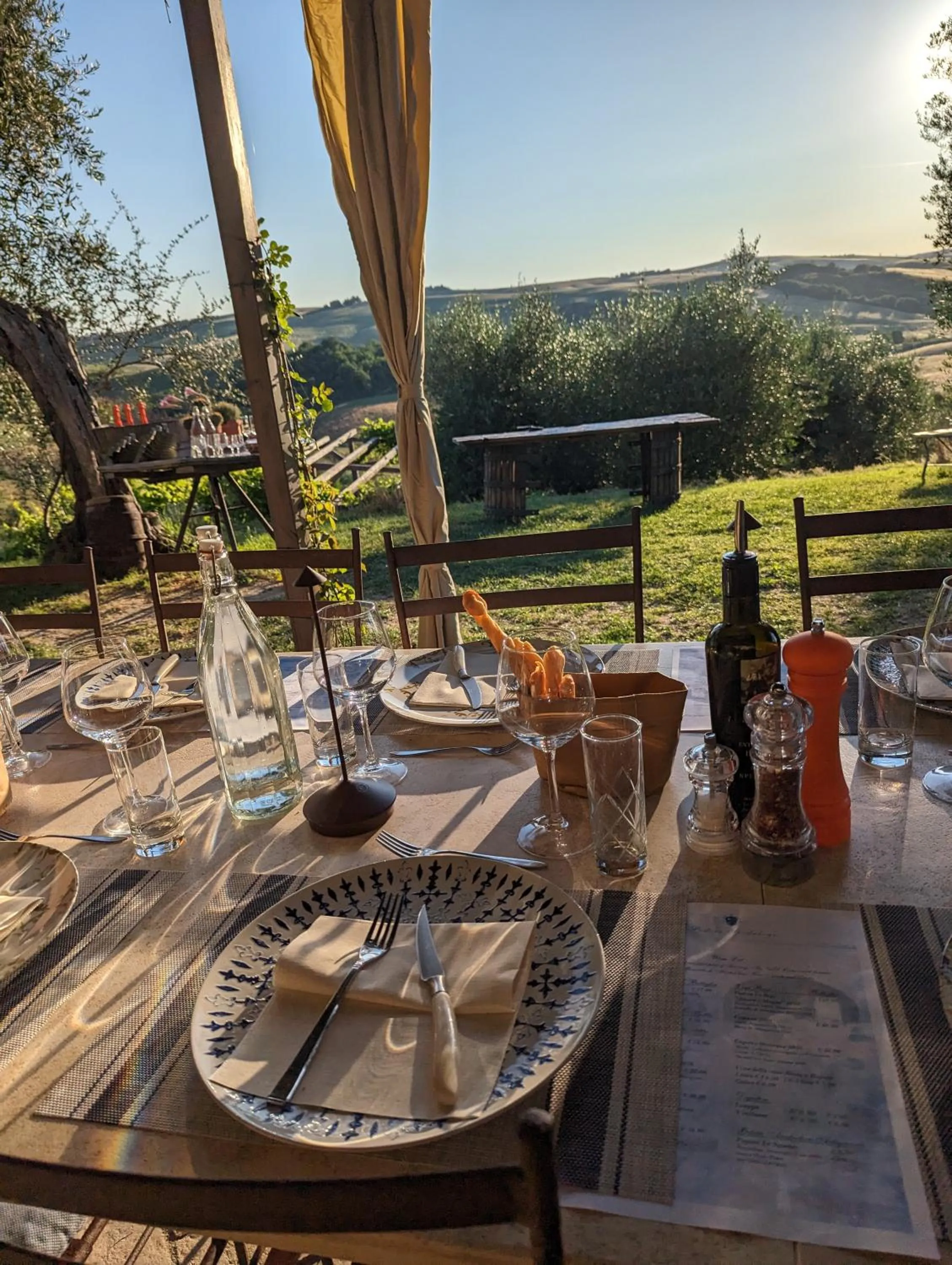 Patio in Podere Spedalone