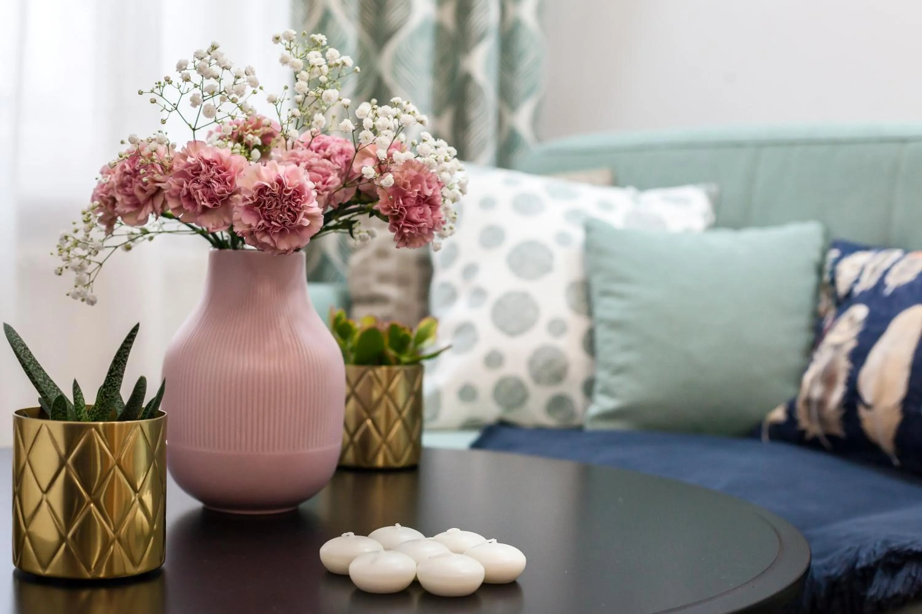 Living room in Platinum Suites