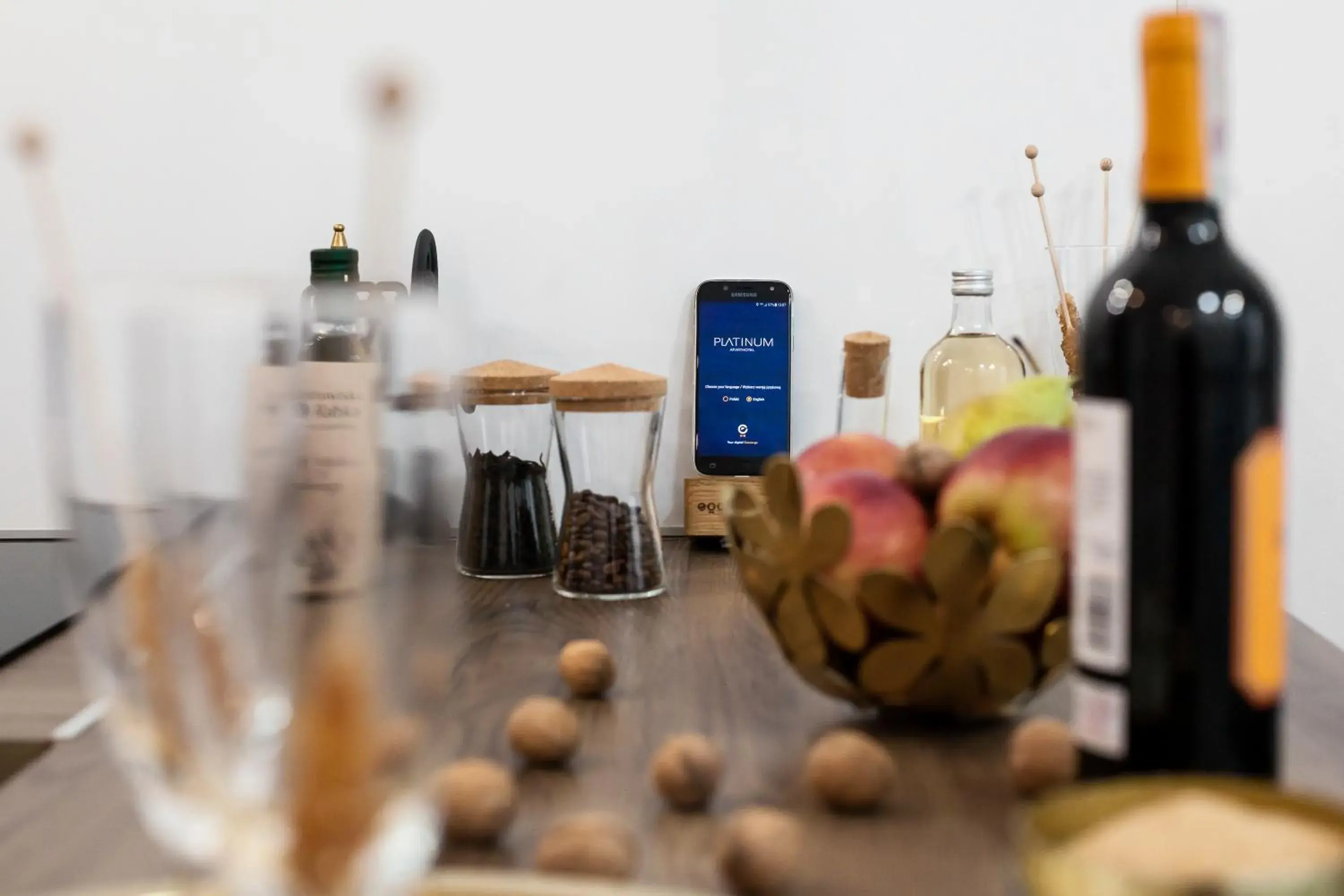 Food and drinks in Platinum Suites Food and drinks in Platinum Suites