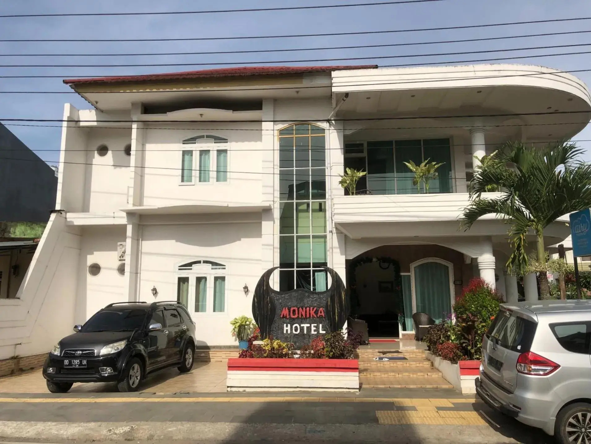 Property building in Hotel Monika Property building in Hotel Monika