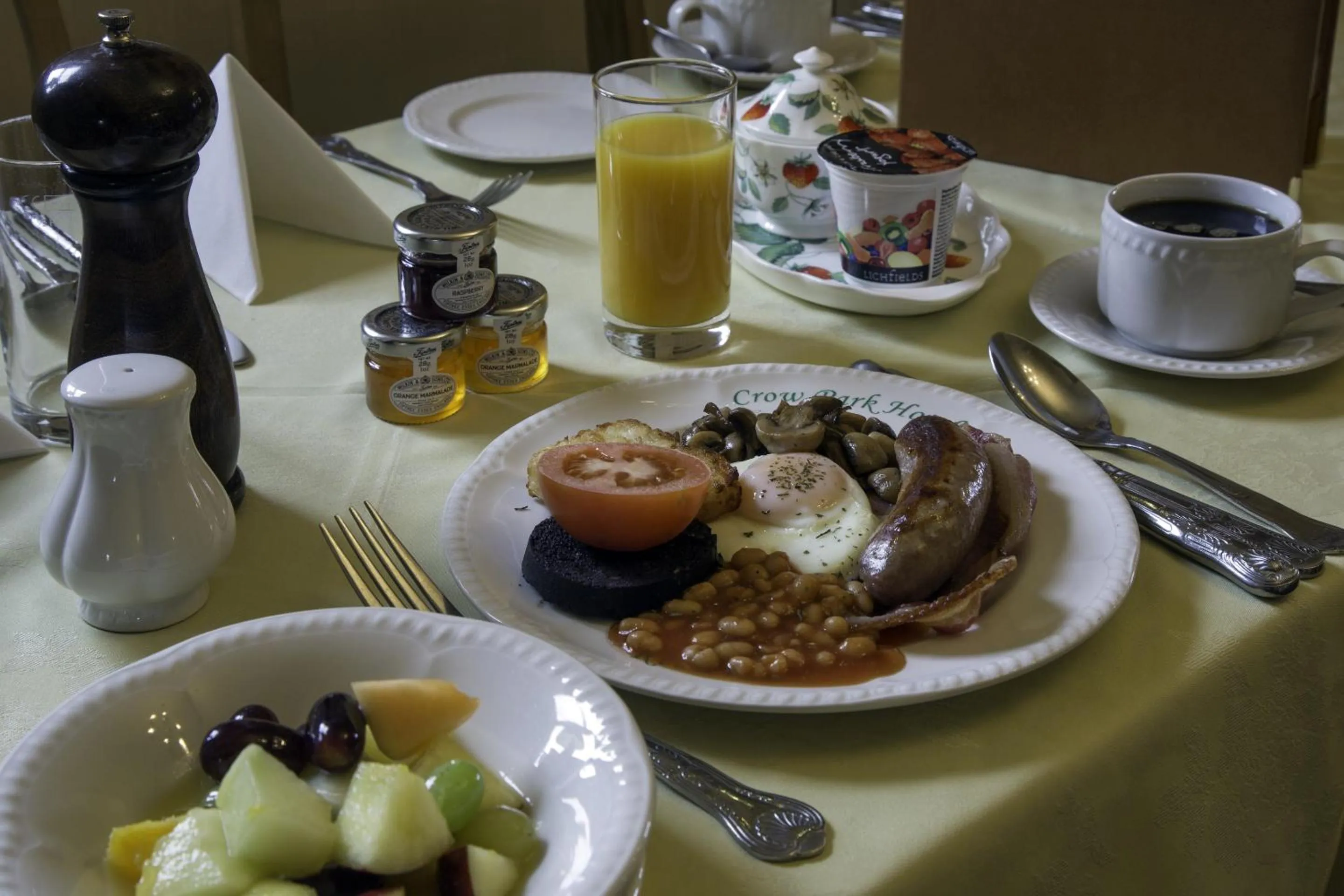 Breakfast in Crow Park Hotel