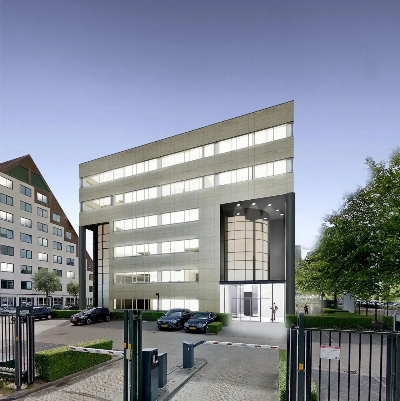 Facade/entrance in Via Suites Facade/entrance in Via Suites